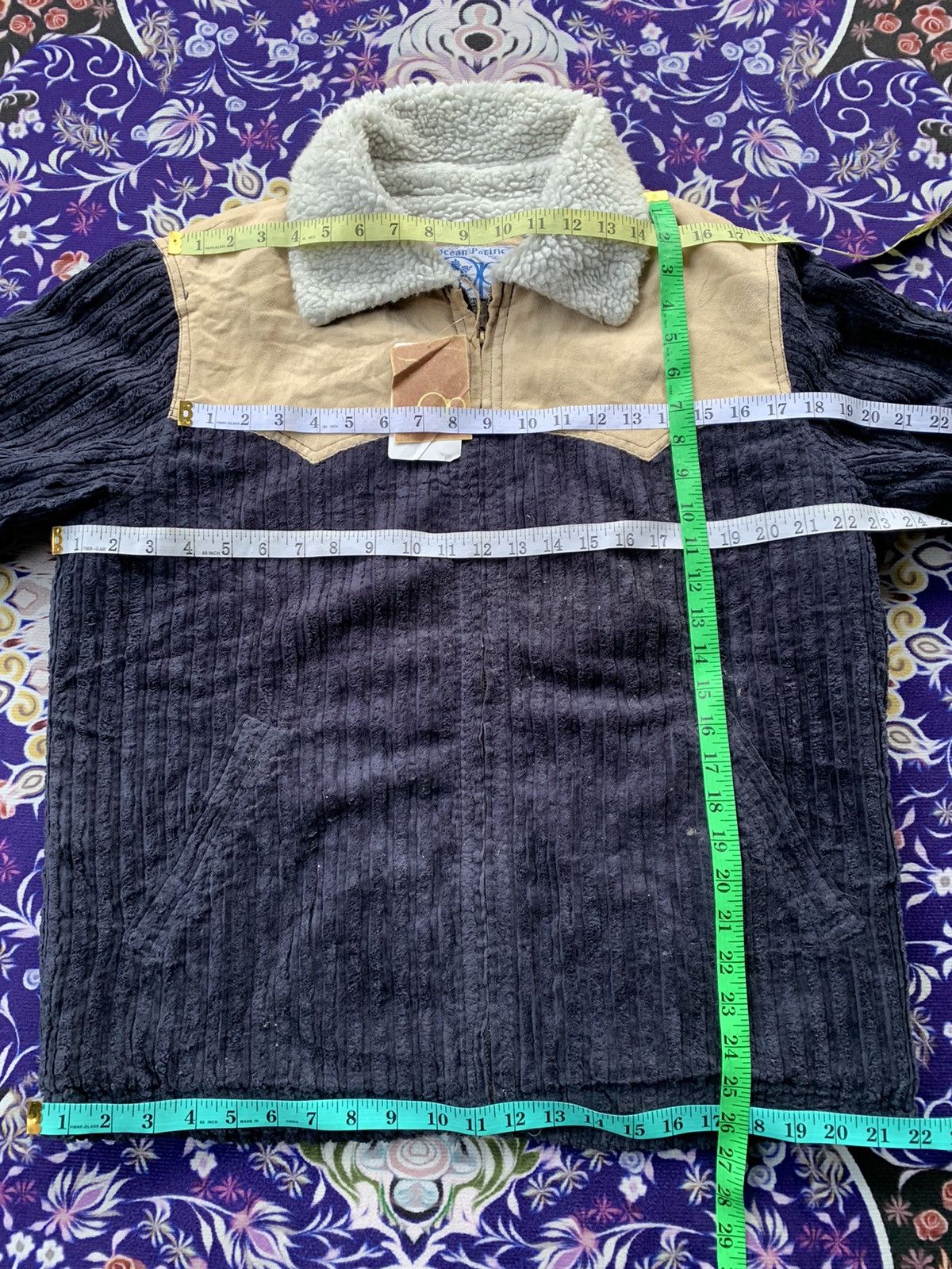 Ocean Pacific Ocean Pacific Western Winter Denim Jacket Size US M / EU 48-50 / 2 - 7 Thumbnail