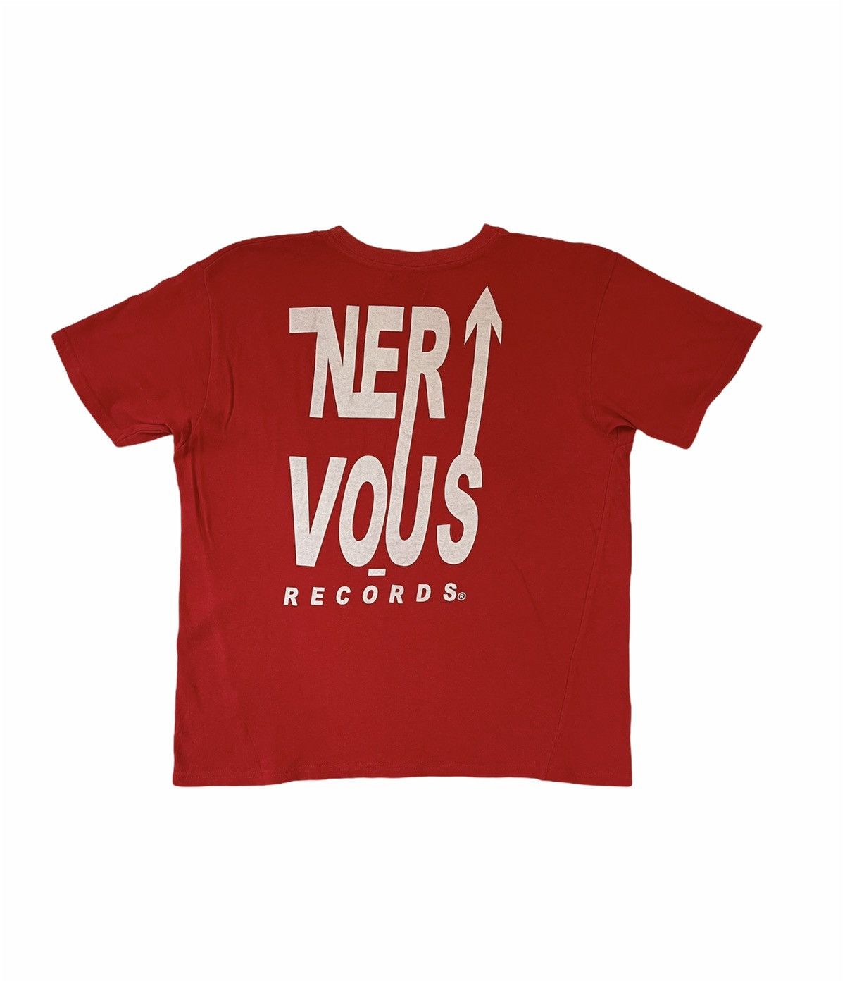 Band Tees Nervous Records American Records Label hip hop tshirt Size US M / EU 48-50 / 2 - 2 Thumbnail
