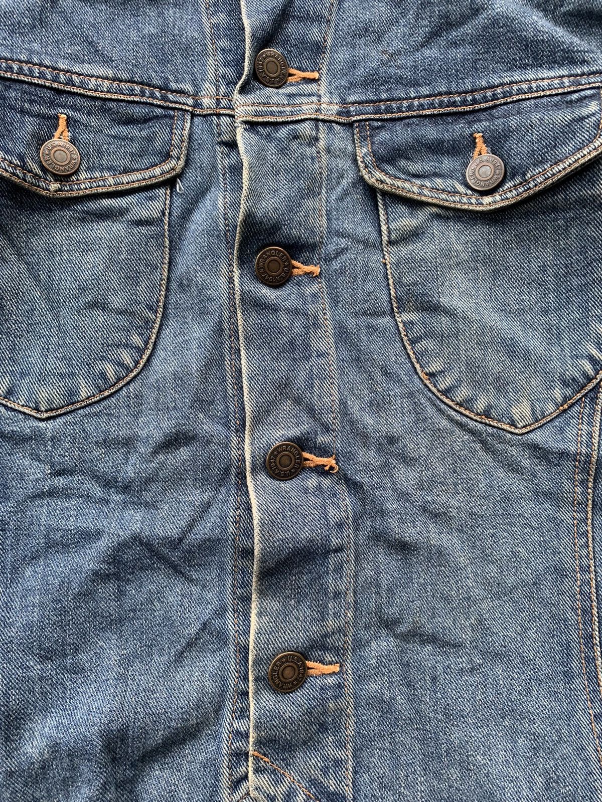Vintage Vintage Womens Wrangler Denim Jacket Size US S / EU 44-46 / 1 - 4 Thumbnail