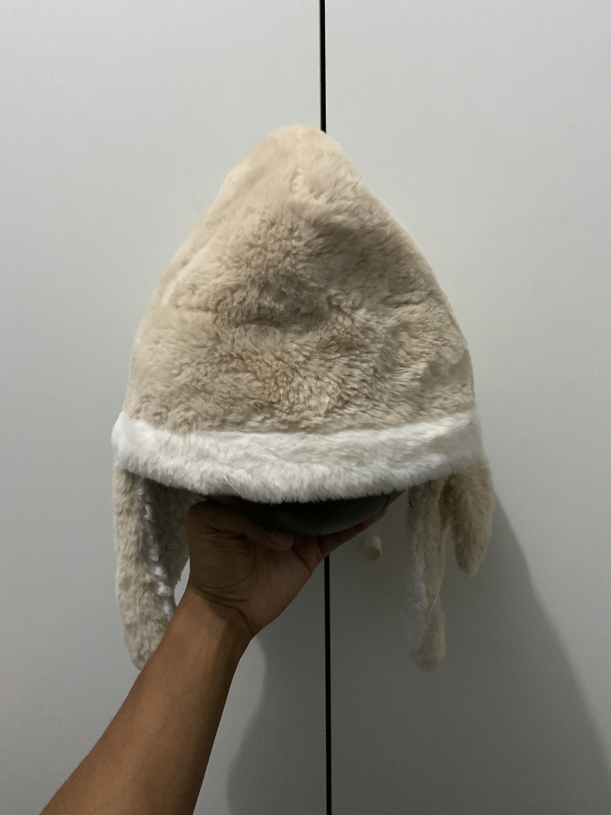 Japanese Brand Mohair Fur Trooper Winter Session Hat Cap Size ONE SIZE - 5 Thumbnail