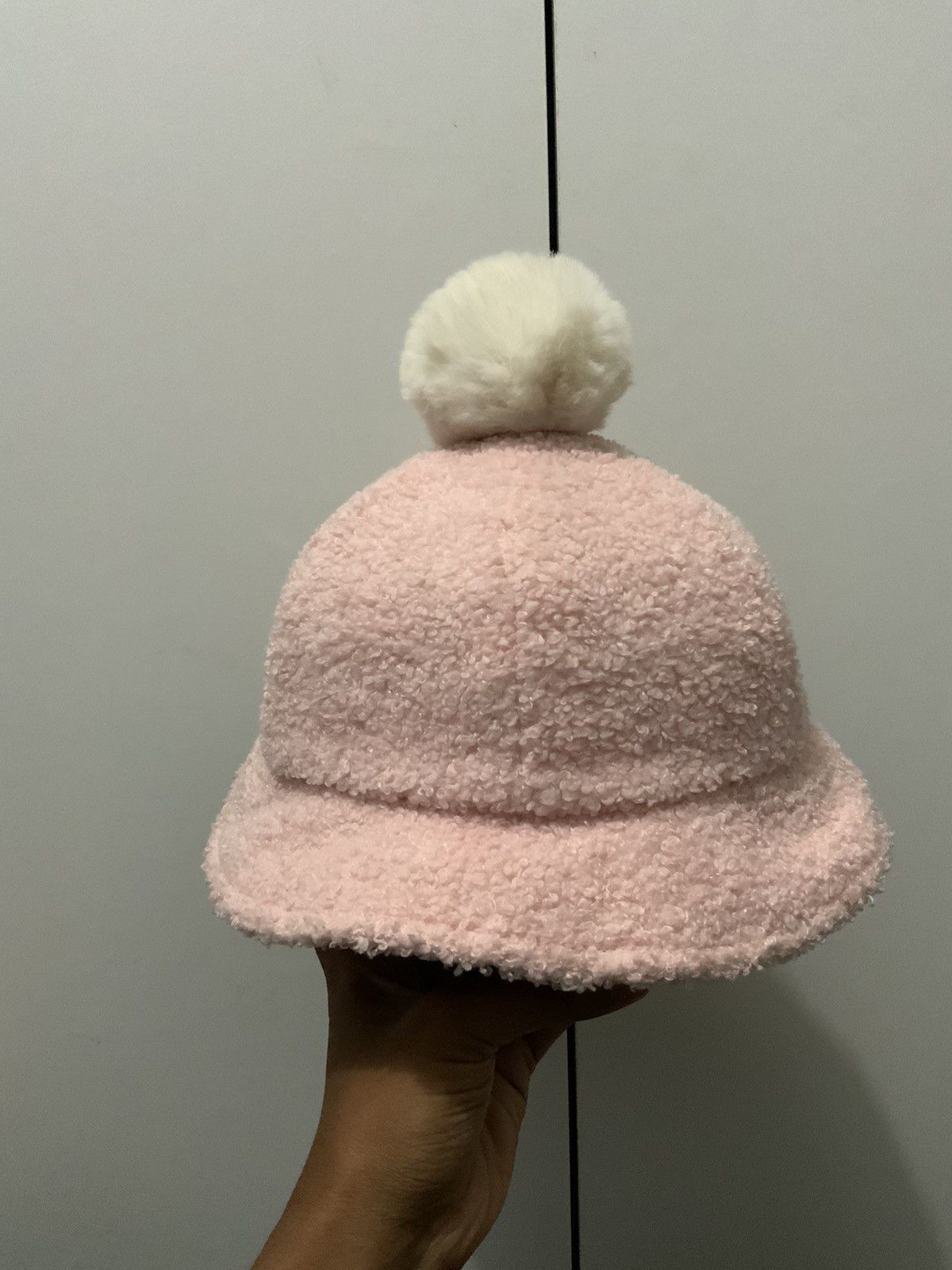 Japanese Brand Gohapi Mohair Fur Pinky Bucket Hat Cap Size ONE SIZE - 5 Thumbnail