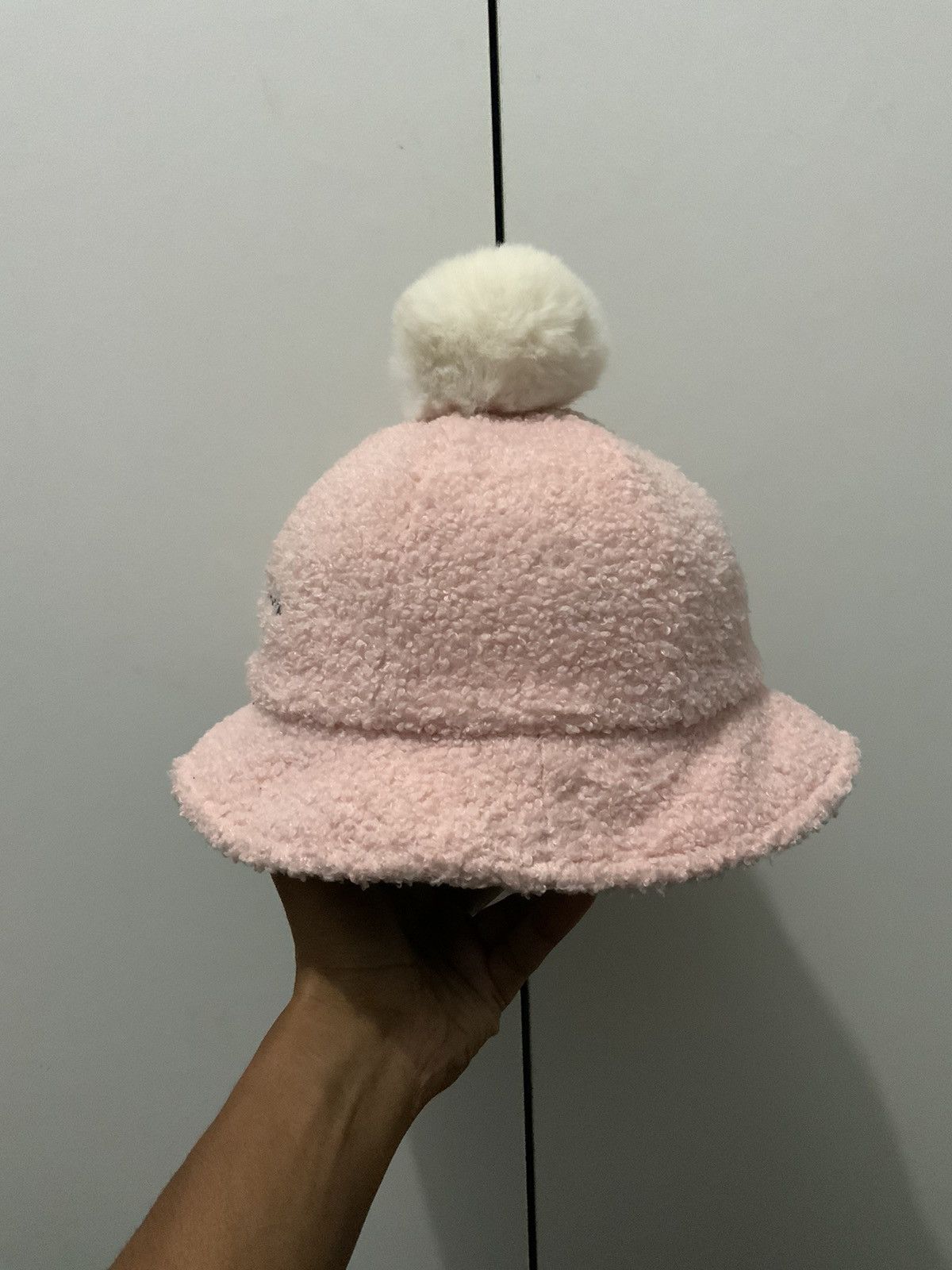 Japanese Brand Gohapi Mohair Fur Pinky Bucket Hat Cap Size ONE SIZE - 3 Thumbnail