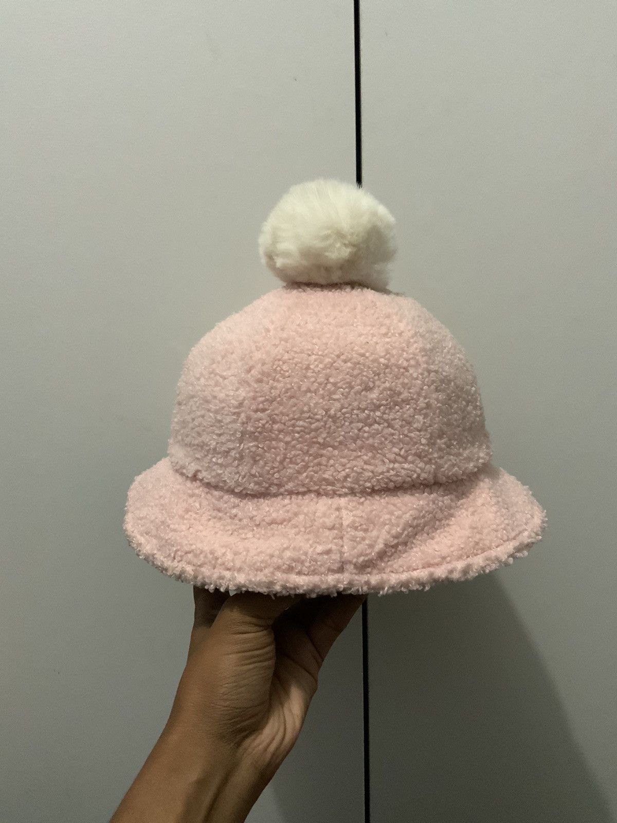 Japanese Brand Gohapi Mohair Fur Pinky Bucket Hat Cap Size ONE SIZE - 4 Thumbnail