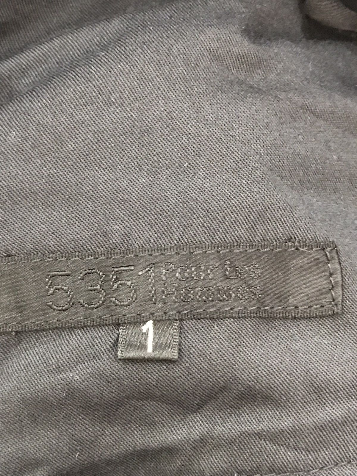 5351 POUR LES HOMMES Made In Japan 5351 Pour Les Hommes Acid Wash Pants Size US 30 / EU 46 - 9 Thumbnail