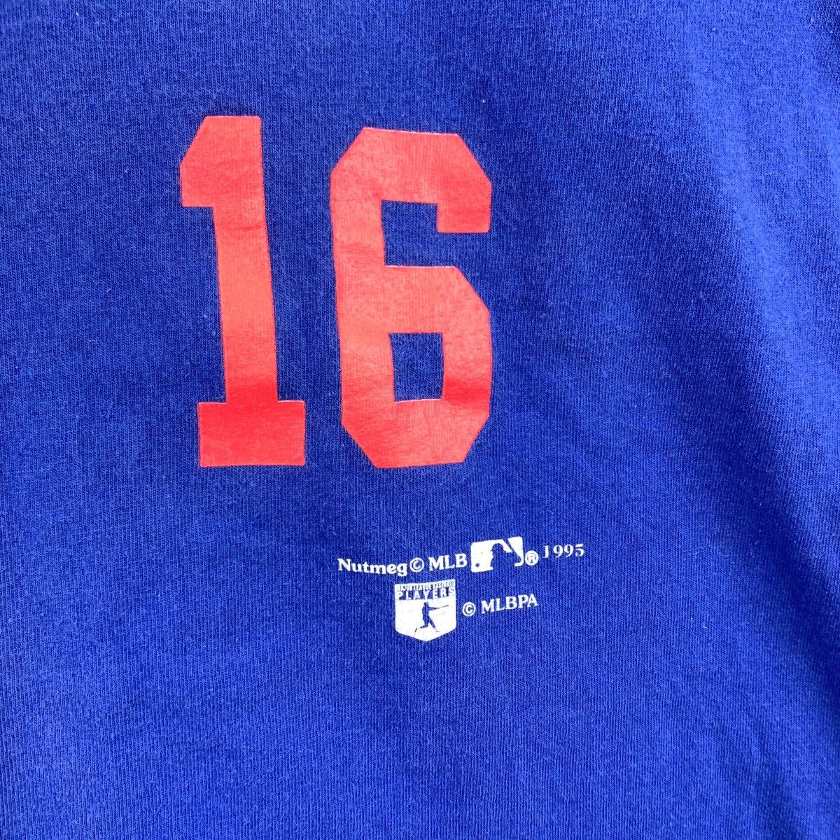MLB Vintage 90s LA DODGERS NOMO #16 Mlb Usa Baseball Blue Short Size US L / EU 52-54 / 3 - 5 Thumbnail