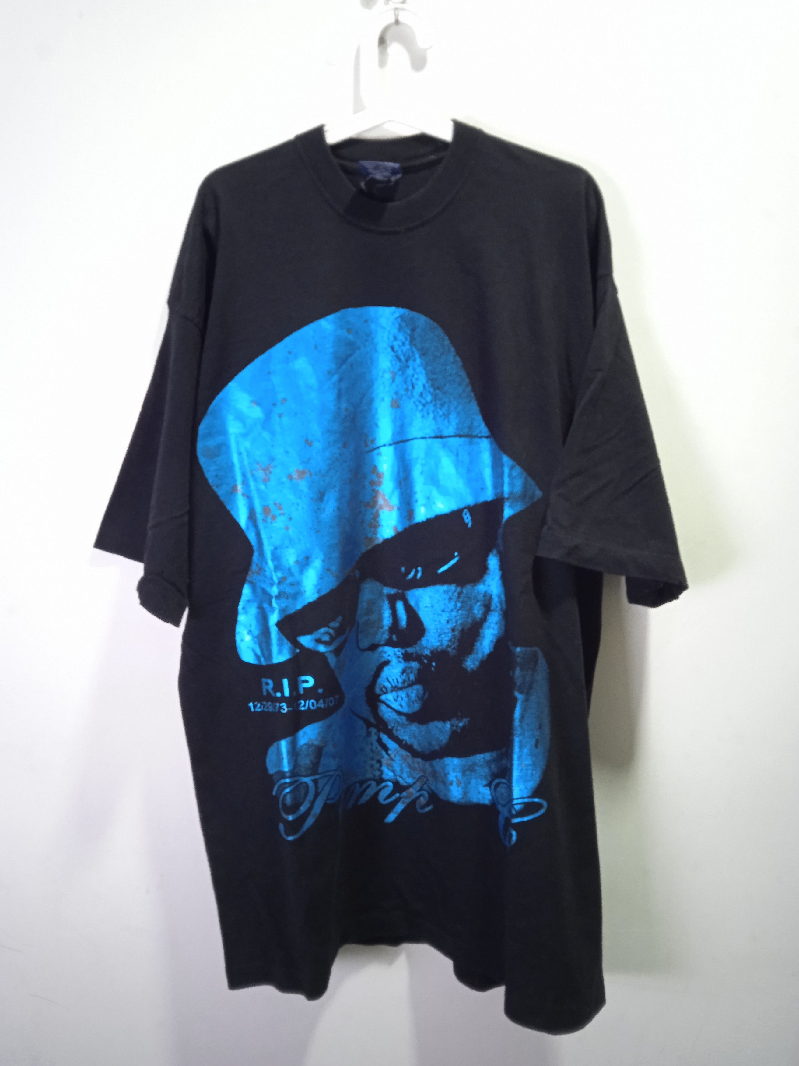 Rap Tees Vintage 00s Pimp C Memorial T Shirt UGK Size US XL / EU 56 / 4 - 1 Thumbnail
