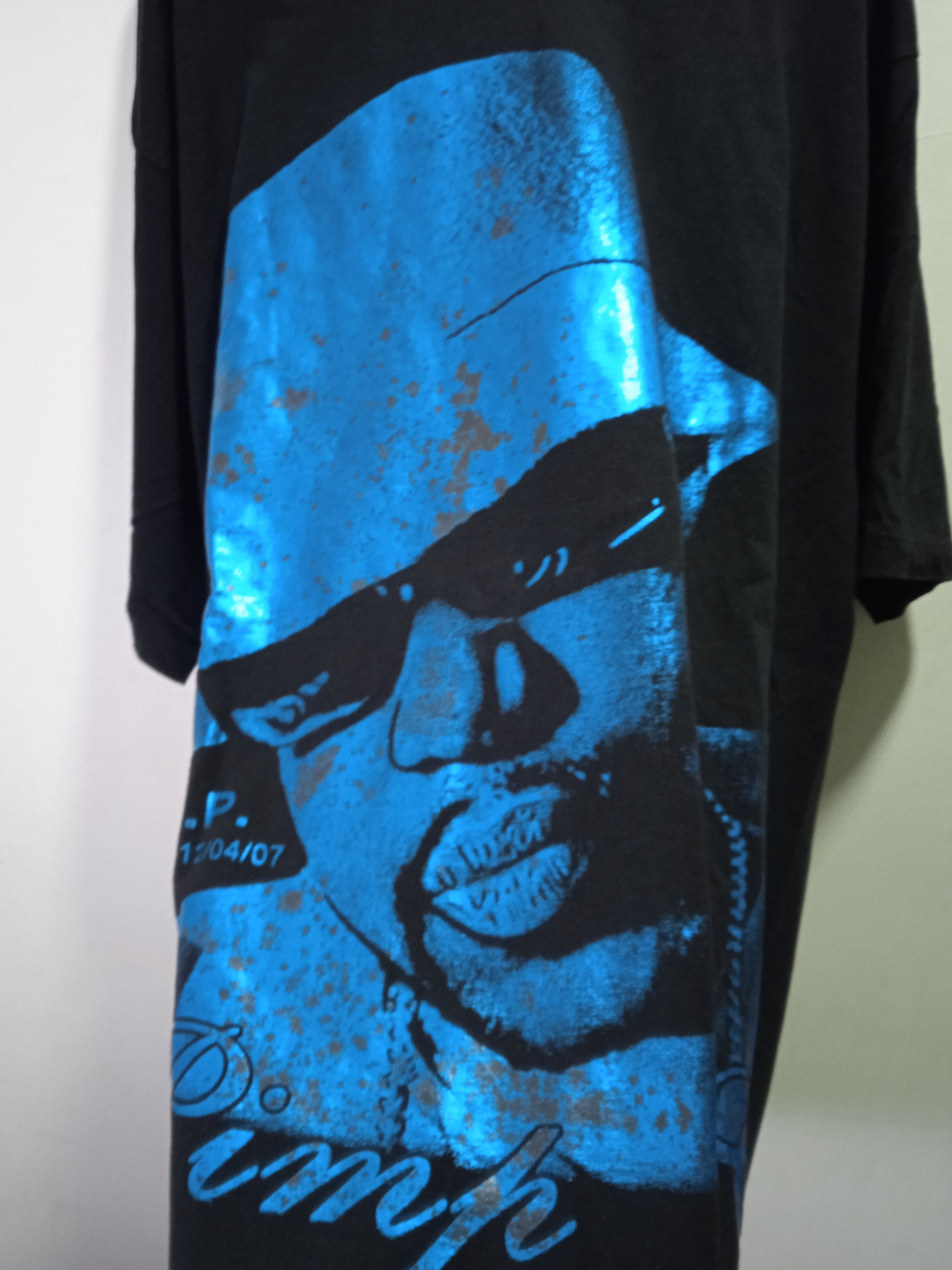 Rap Tees Vintage 00s Pimp C Memorial T Shirt UGK Size US XL / EU 56 / 4 - 5 Thumbnail