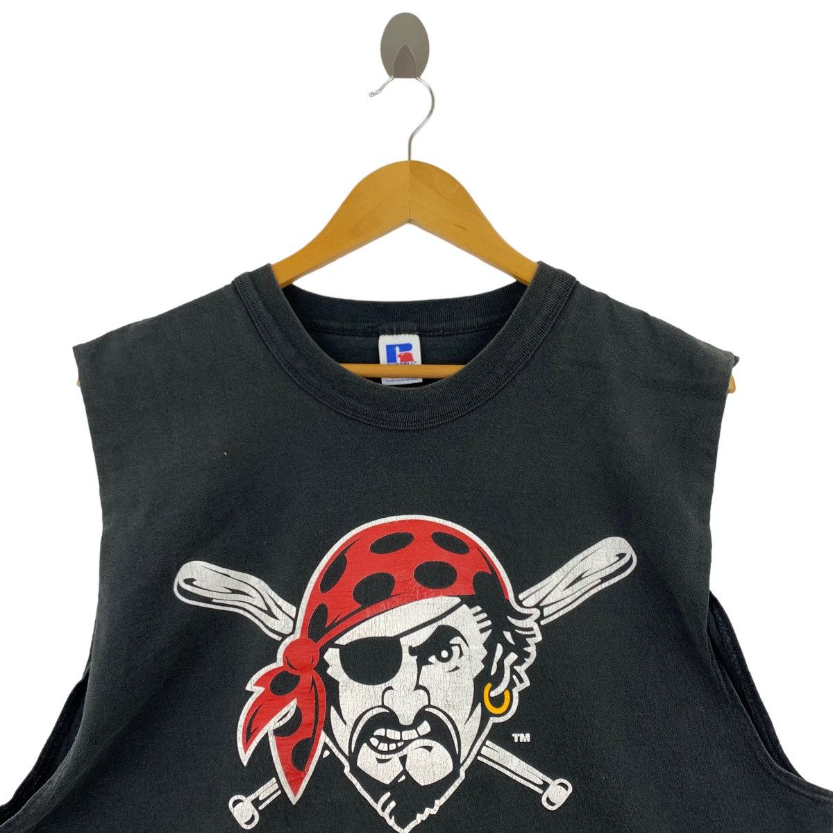 MLB Vintage 90s PITTSBURGH PIRATES MLB Baseball Sleeveless Size US XL / EU 56 / 4 - 2 Thumbnail