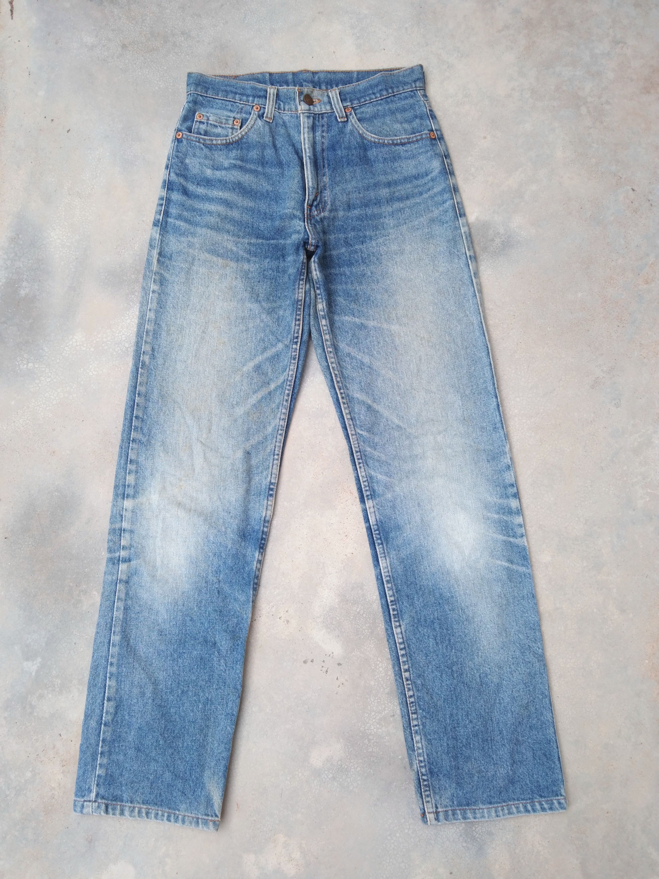 Jean × Levi's × Vintage 90s Vintage Levis 510 Made In USA Distressed Jeans 28x31 Size US 28 / EU 44 - 1 Thumbnail