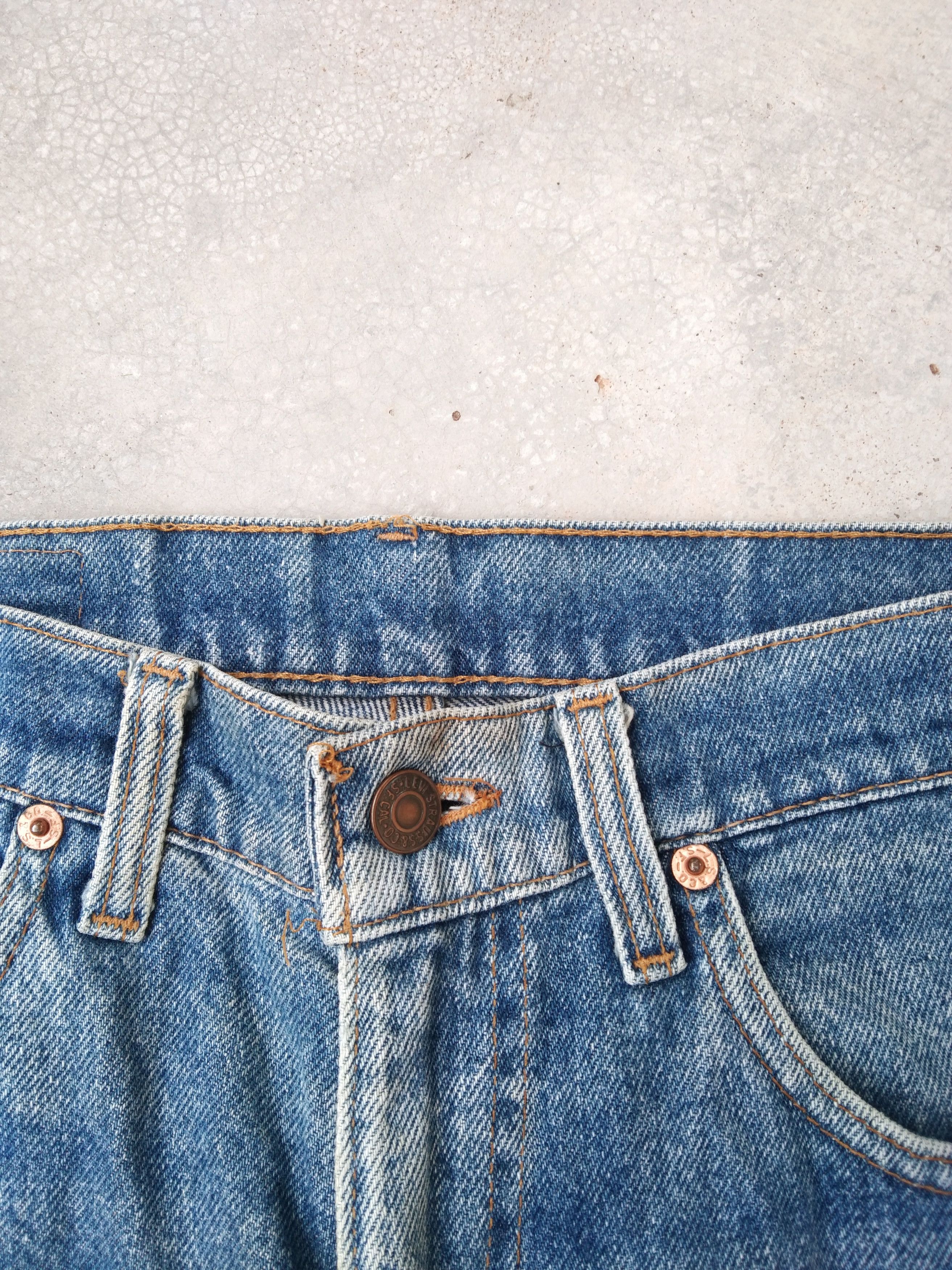 Jean × Levi's × Vintage 90s Vintage Levis 510 Made In USA Distressed Jeans 28x31 Size US 28 / EU 44 - 8 Thumbnail