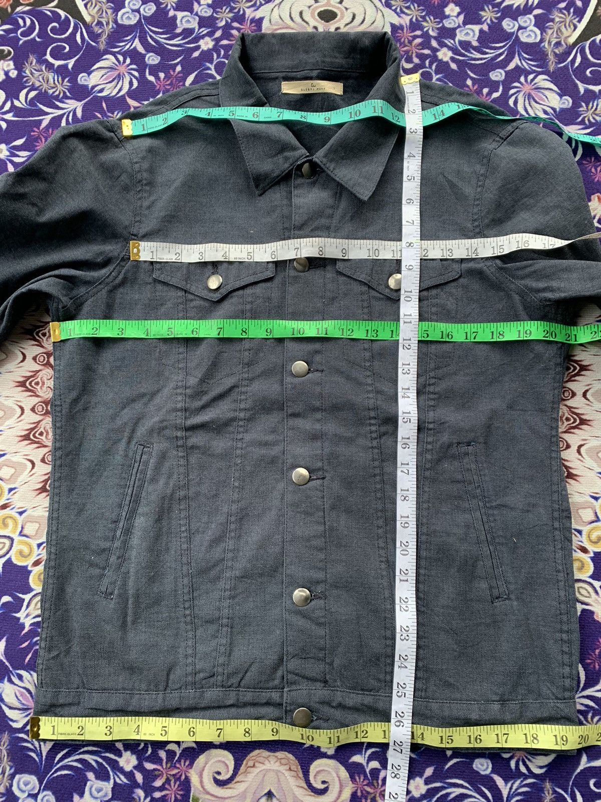 Global Work × Japanese Brand Global Work Trucker Denim Jacket Size US L / EU 52-54 / 3 - 7 Thumbnail