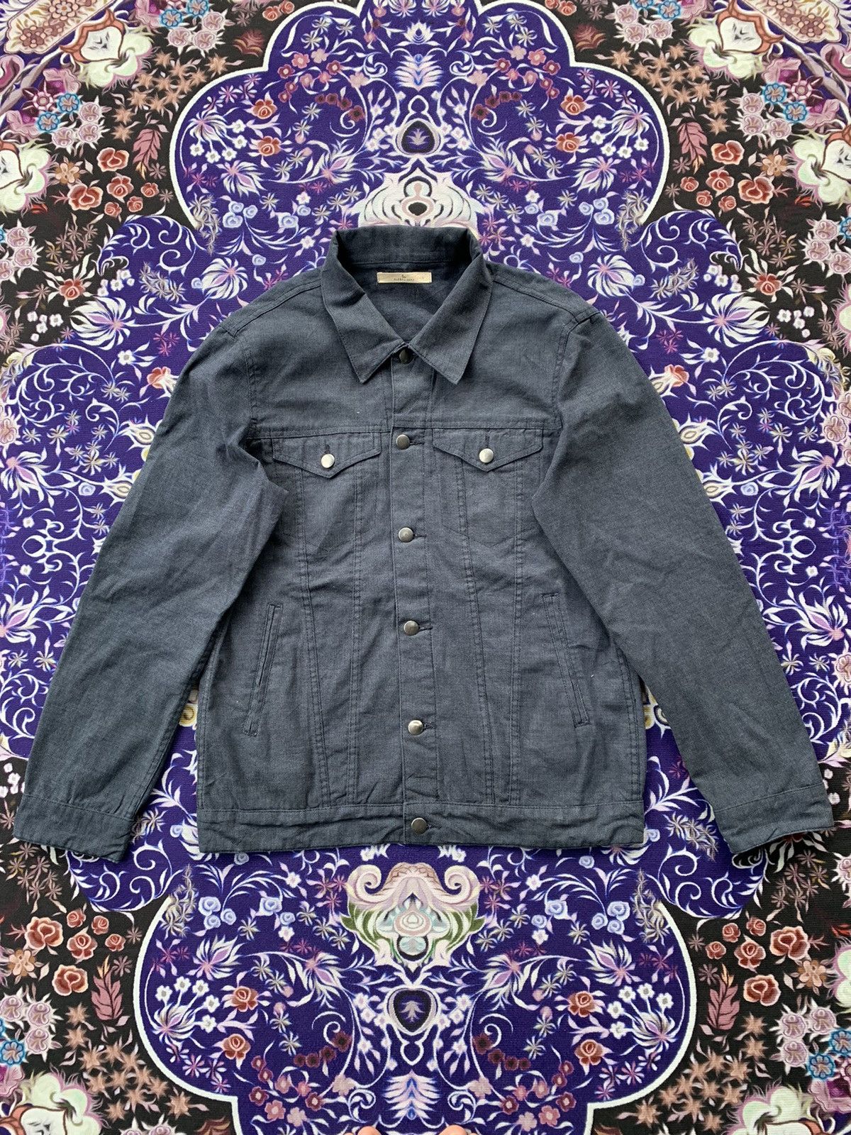 Global Work × Japanese Brand Global Work Trucker Denim Jacket Size US L / EU 52-54 / 3 - 1 Thumbnail