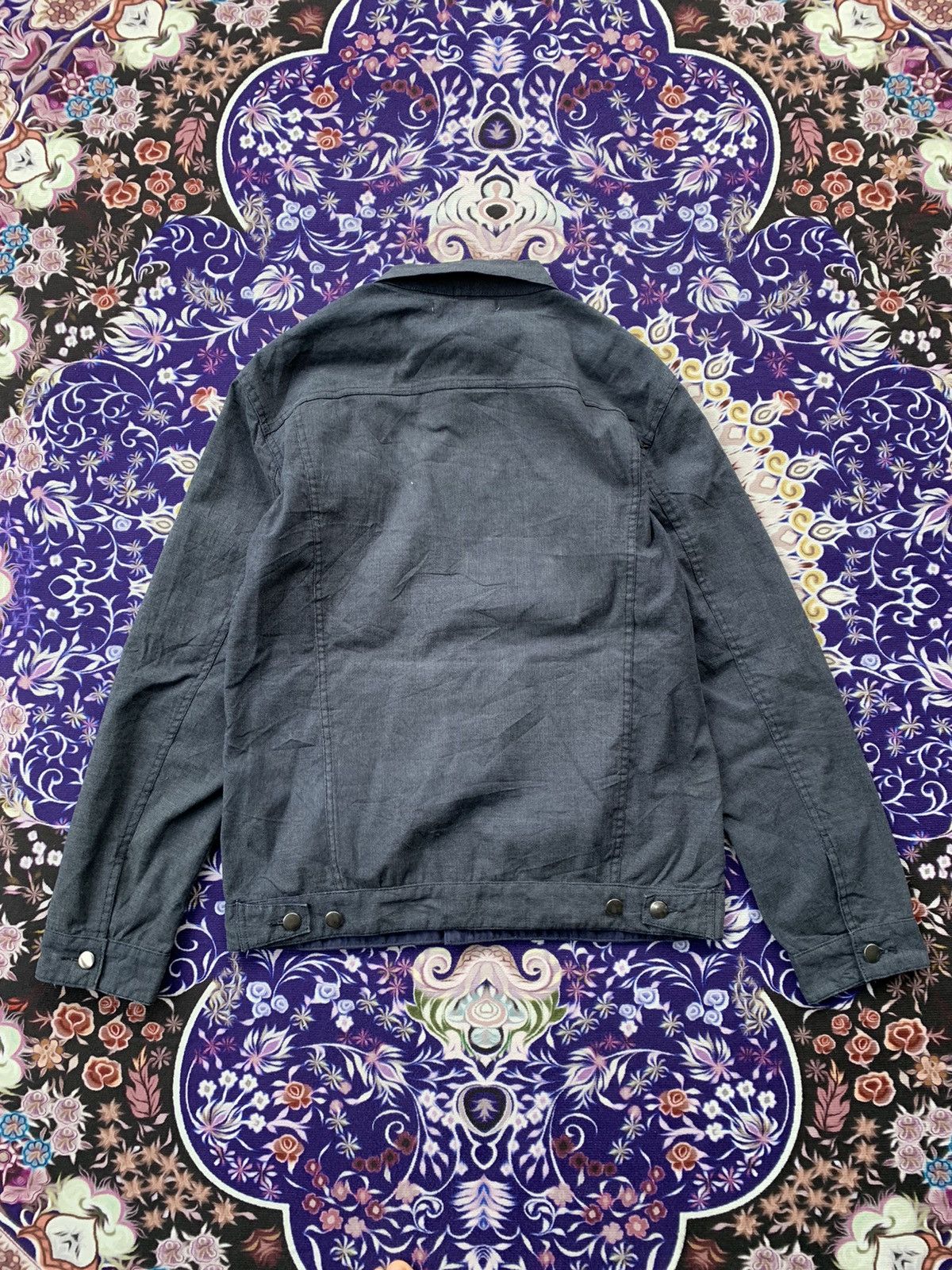 Global Work × Japanese Brand Global Work Trucker Denim Jacket Size US L / EU 52-54 / 3 - 5 Thumbnail