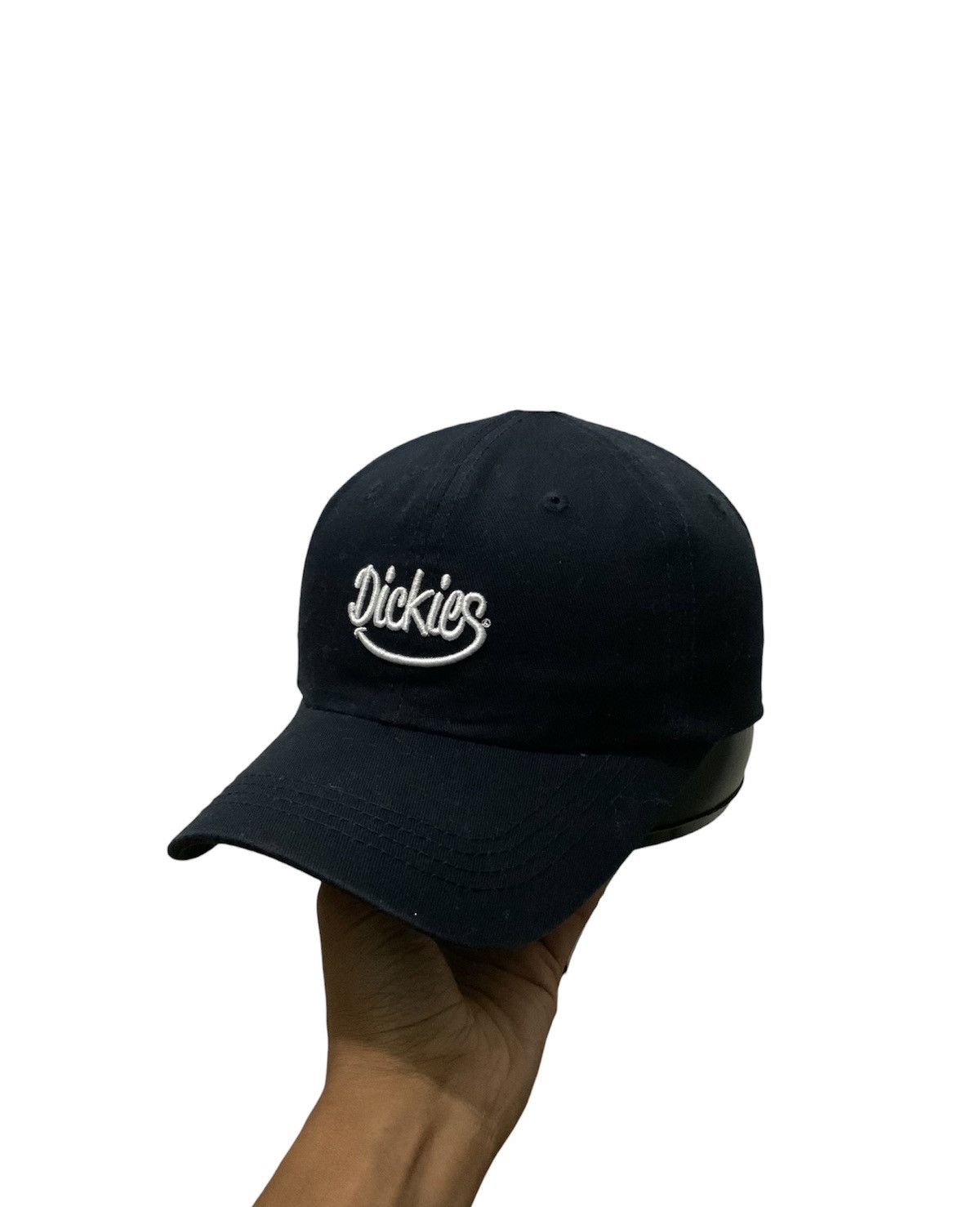 image of Dickies Spellout Archive Black Streetwear Hat Cap, Men's