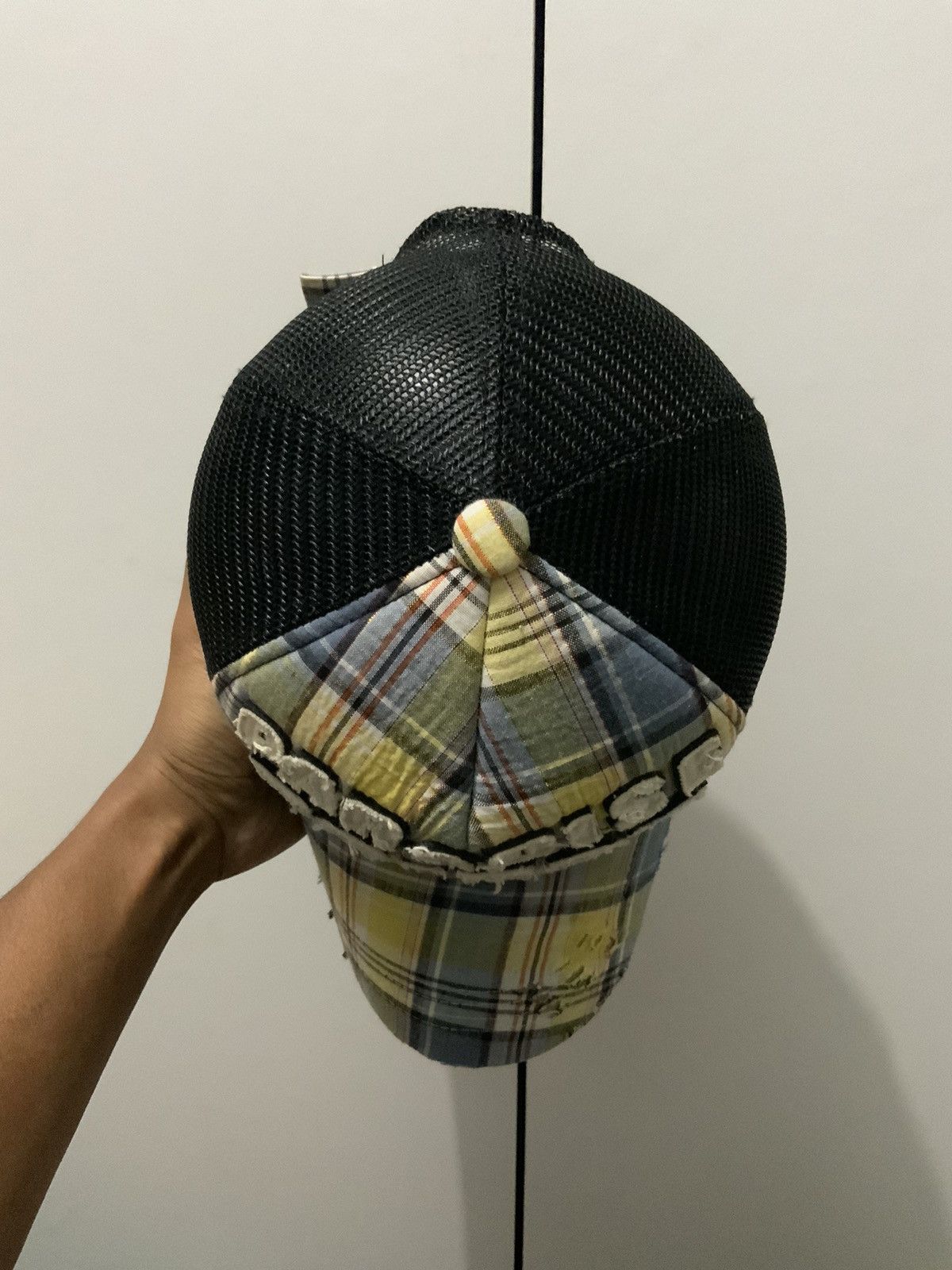 If Six Was Nine Distressed Paradise Frayed Trucker Hat Size ONE SIZE - 8 Thumbnail