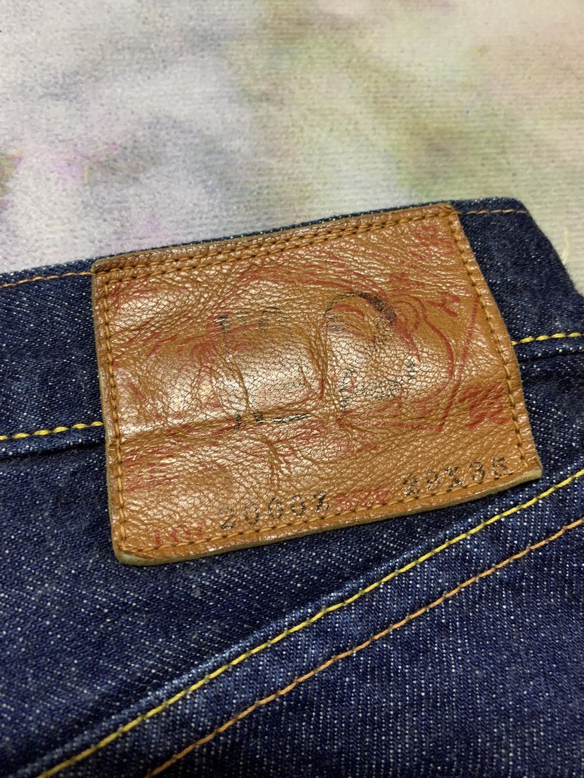 Evisu VINTAGE EVISU YAMANE DAICOCK SELVEDGE DENIM Size US 30 / EU 46 - 4 Thumbnail