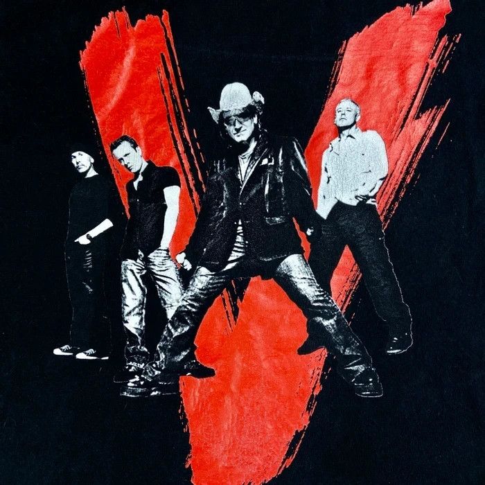 Band Tees Mens Vintage T Shirt Vertigo 2005 Tour Size M Size US M / EU 48-50 / 2 - 4 Thumbnail