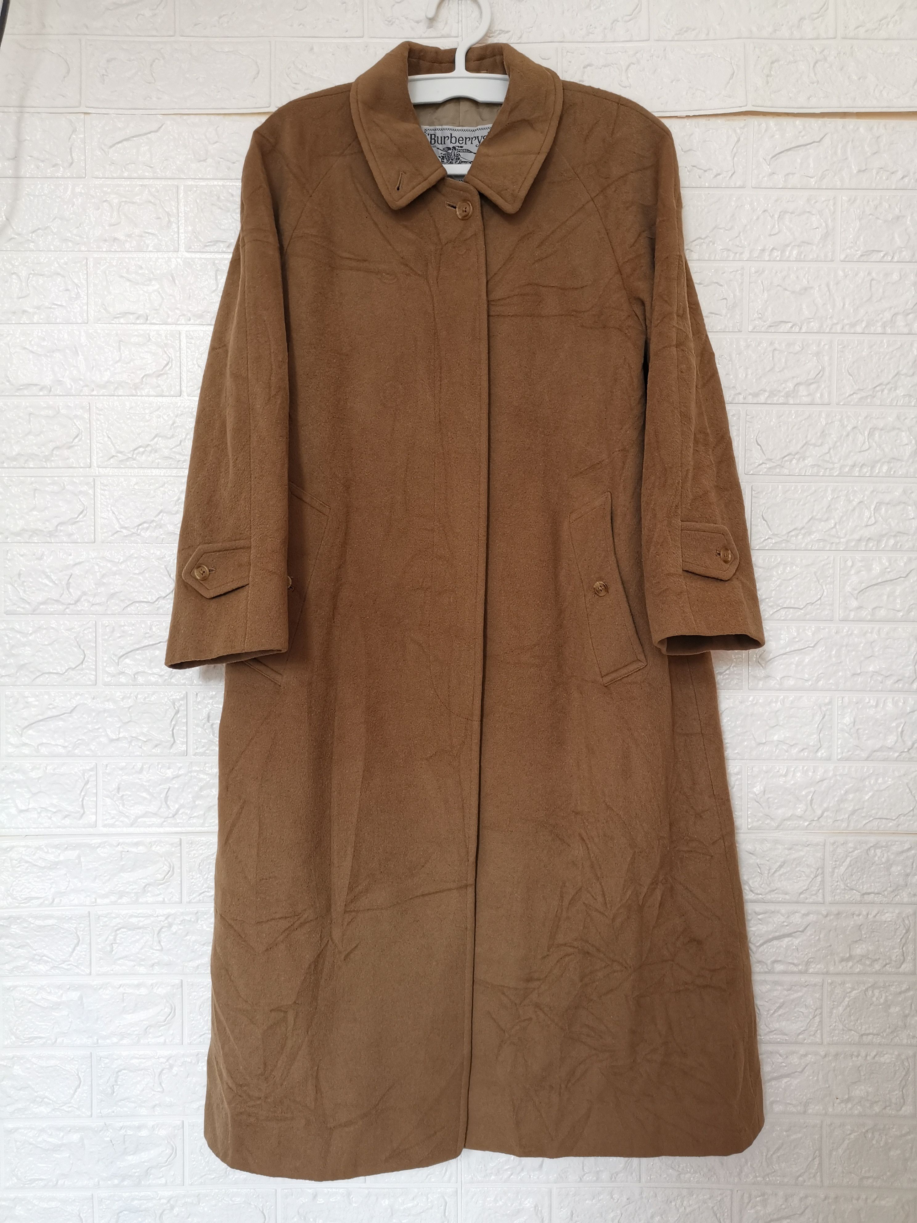 Vintage Burberrys Wool Trench Coat
