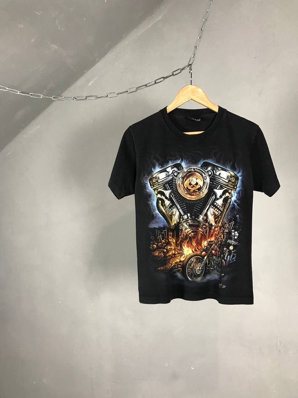 Vintage Rock Vintage Skull Skeleton Tee Size US S / EU 44-46 / 1 - 1 Thumbnail