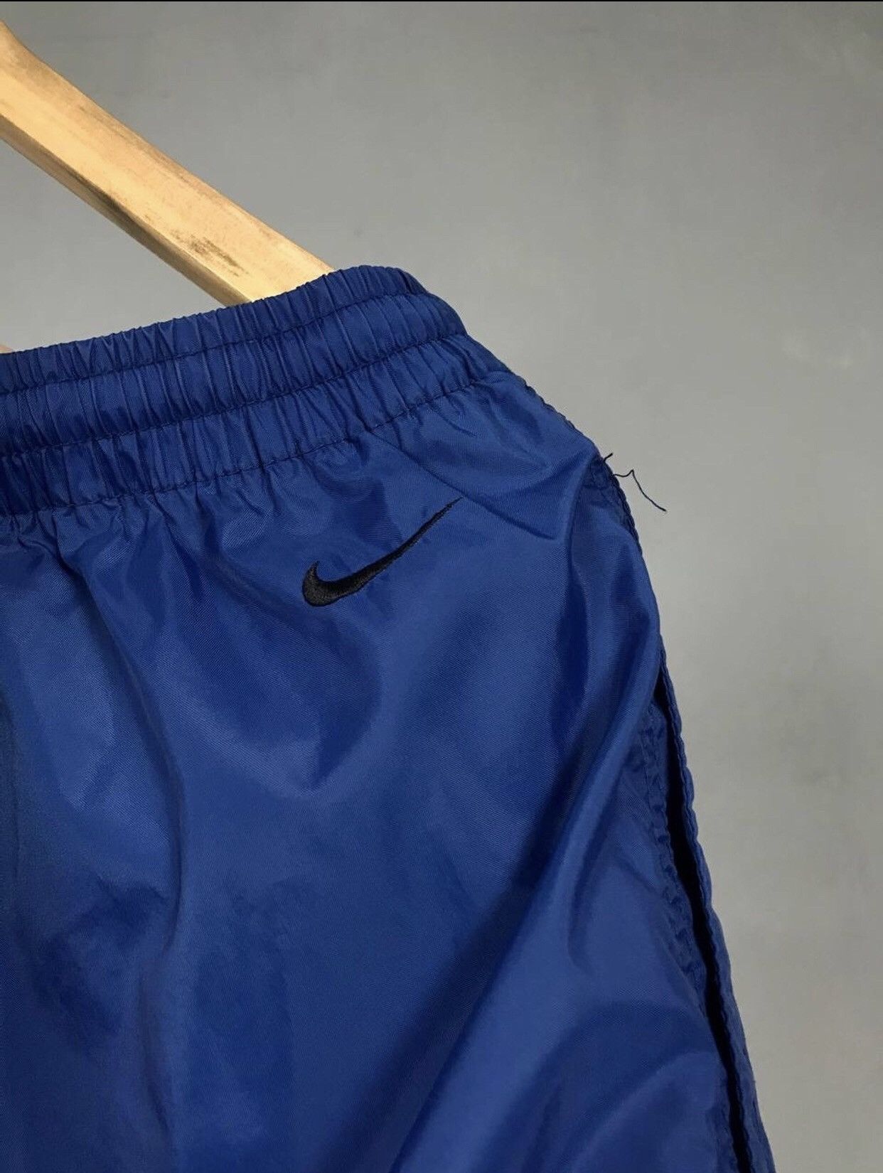 Nike Nike swoosh streetwear vintage blue sweatpants Size US 38 / EU 54 - 2 Thumbnail