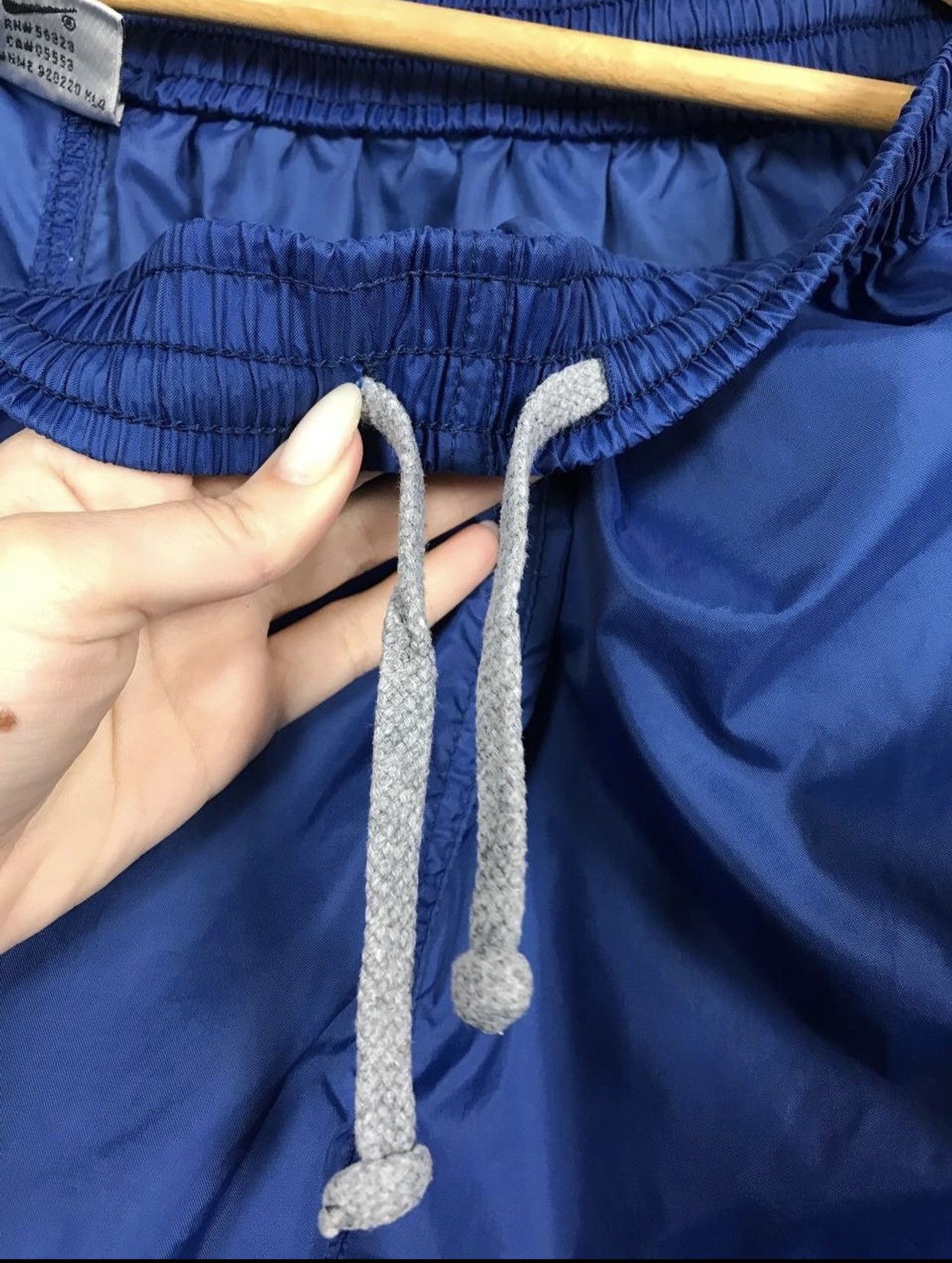 Nike Nike swoosh streetwear vintage blue sweatpants Size US 38 / EU 54 - 6 Thumbnail