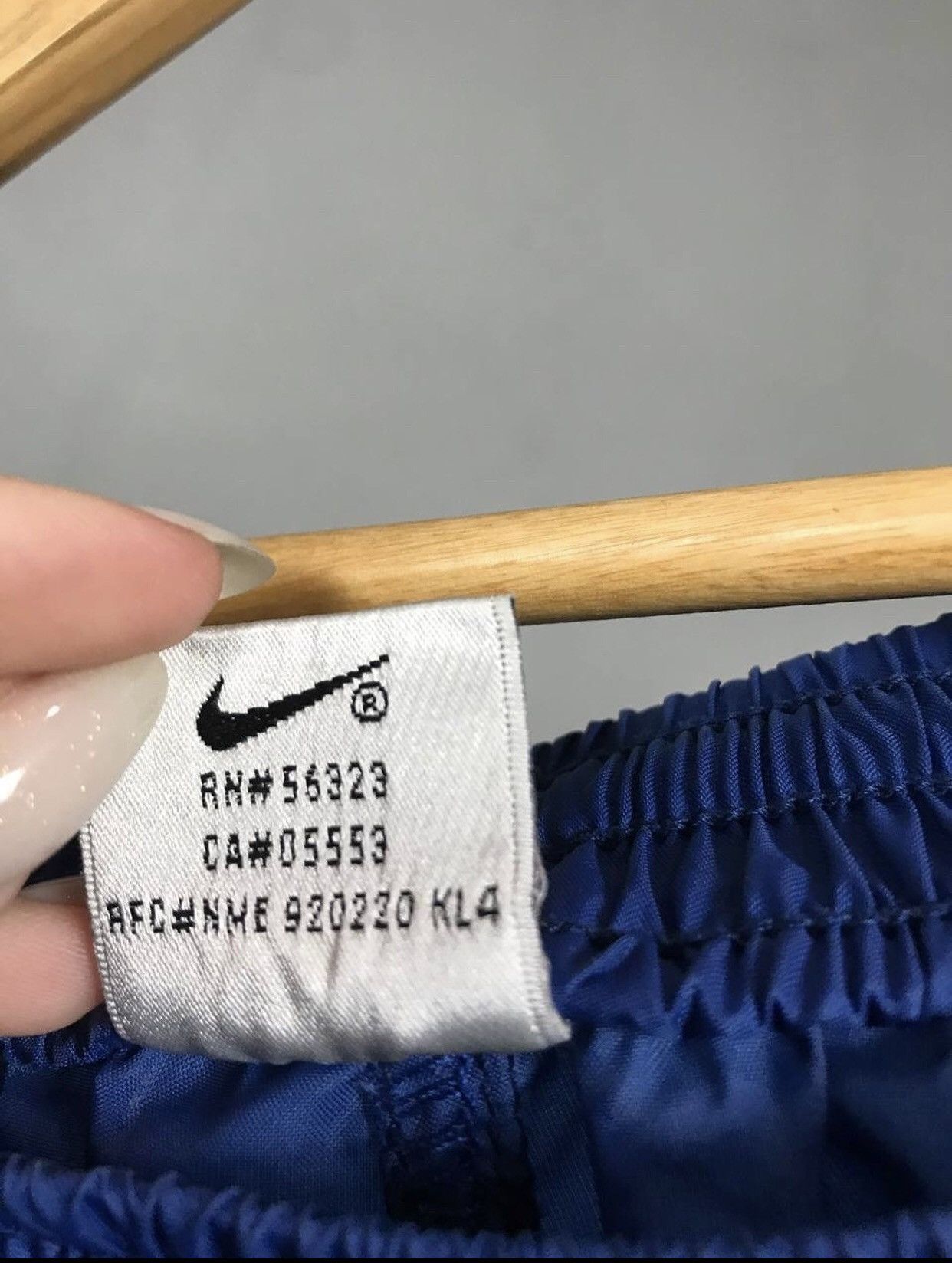 Nike Nike swoosh streetwear vintage blue sweatpants Size US 38 / EU 54 - 5 Thumbnail