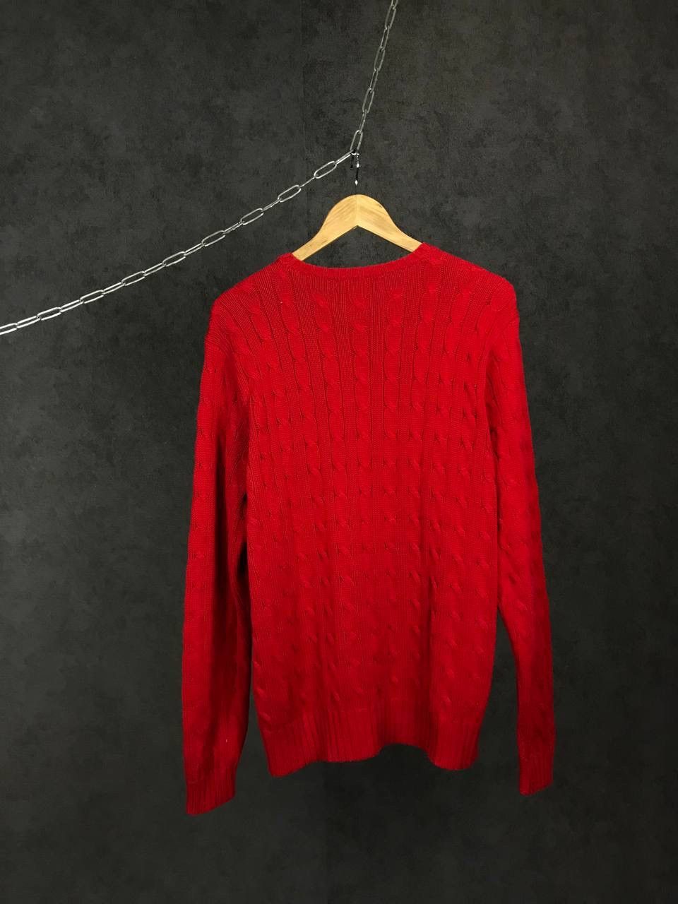 Vintage Polo Ralph Lauren vintage luxury red sweater Size US L / EU 52-54 / 3 - 7 Thumbnail