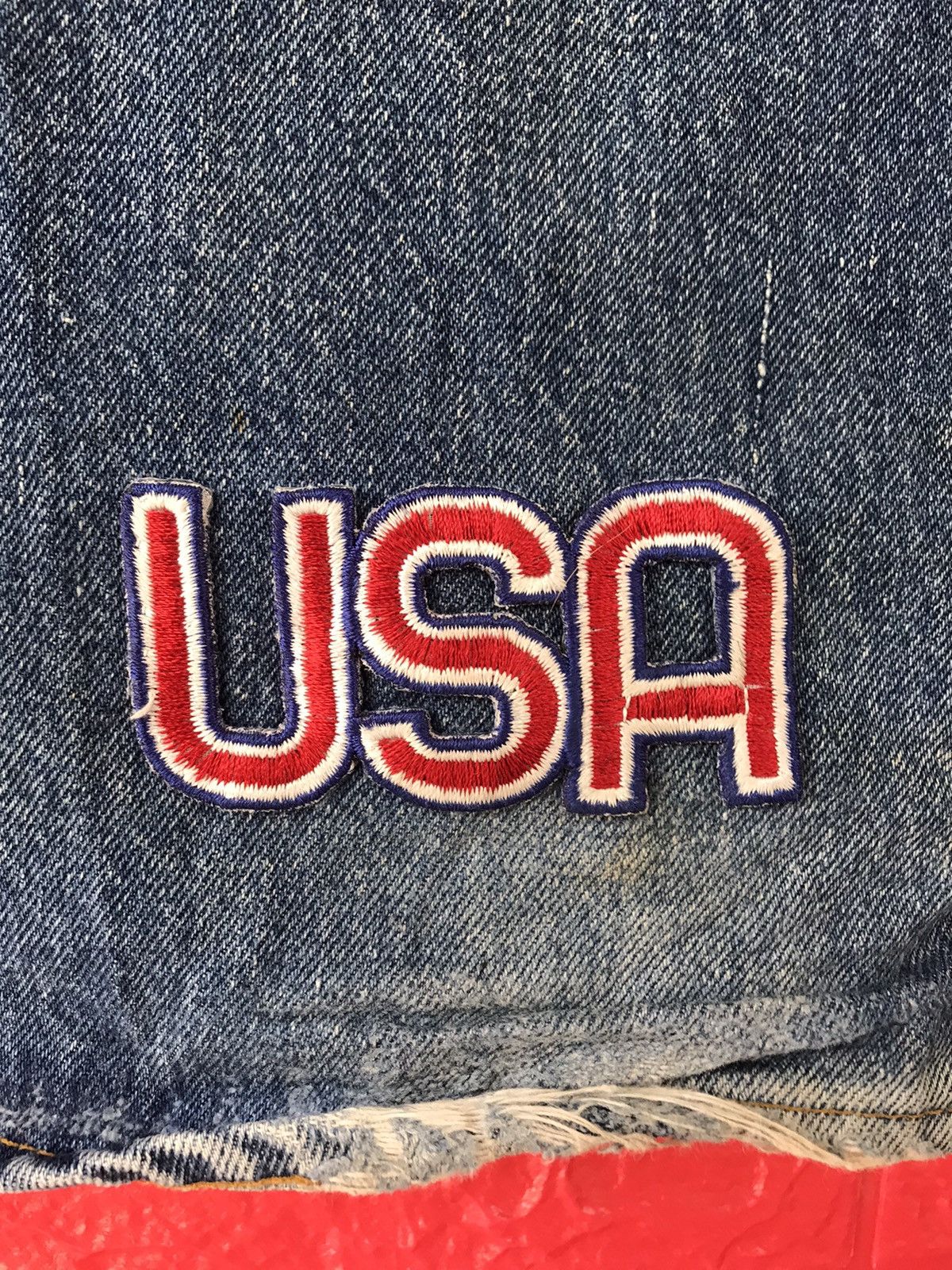 Levi's × Vintage Vintage 70s Levis 501 Redline Selvedge Patchers Jeans Size US 34 / EU 50 - 17 Thumbnail