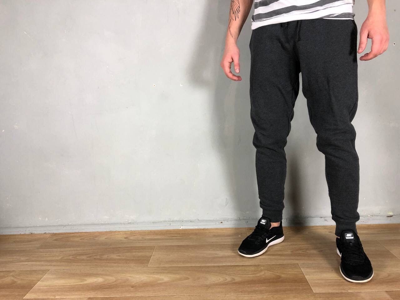 Allsaints Allsaints luxury vintage streetwear gray sweatpants Size US 30 / EU 46 - 1 Thumbnail