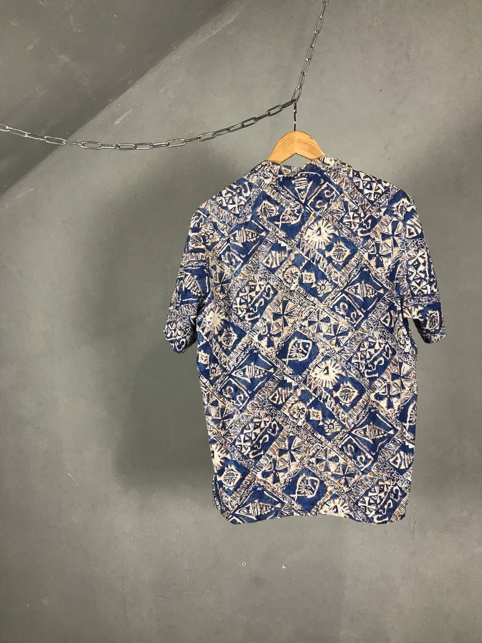 Vintage Crazy Vintage Hawaiian Made In USA Shirt Size US XL / EU 56 / 4 - 5 Thumbnail