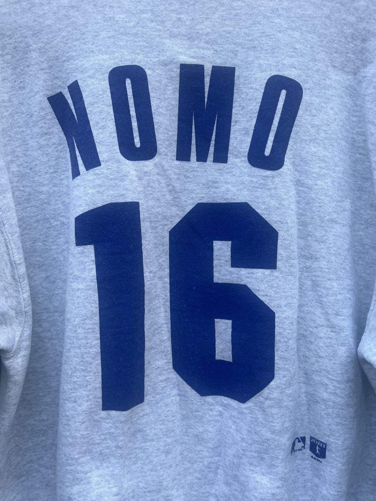 MLB × Vintage Vintage 90’s NOMO MLB Sweatshirt 1995 Size US L / EU 52-54 / 3 - 10 Thumbnail