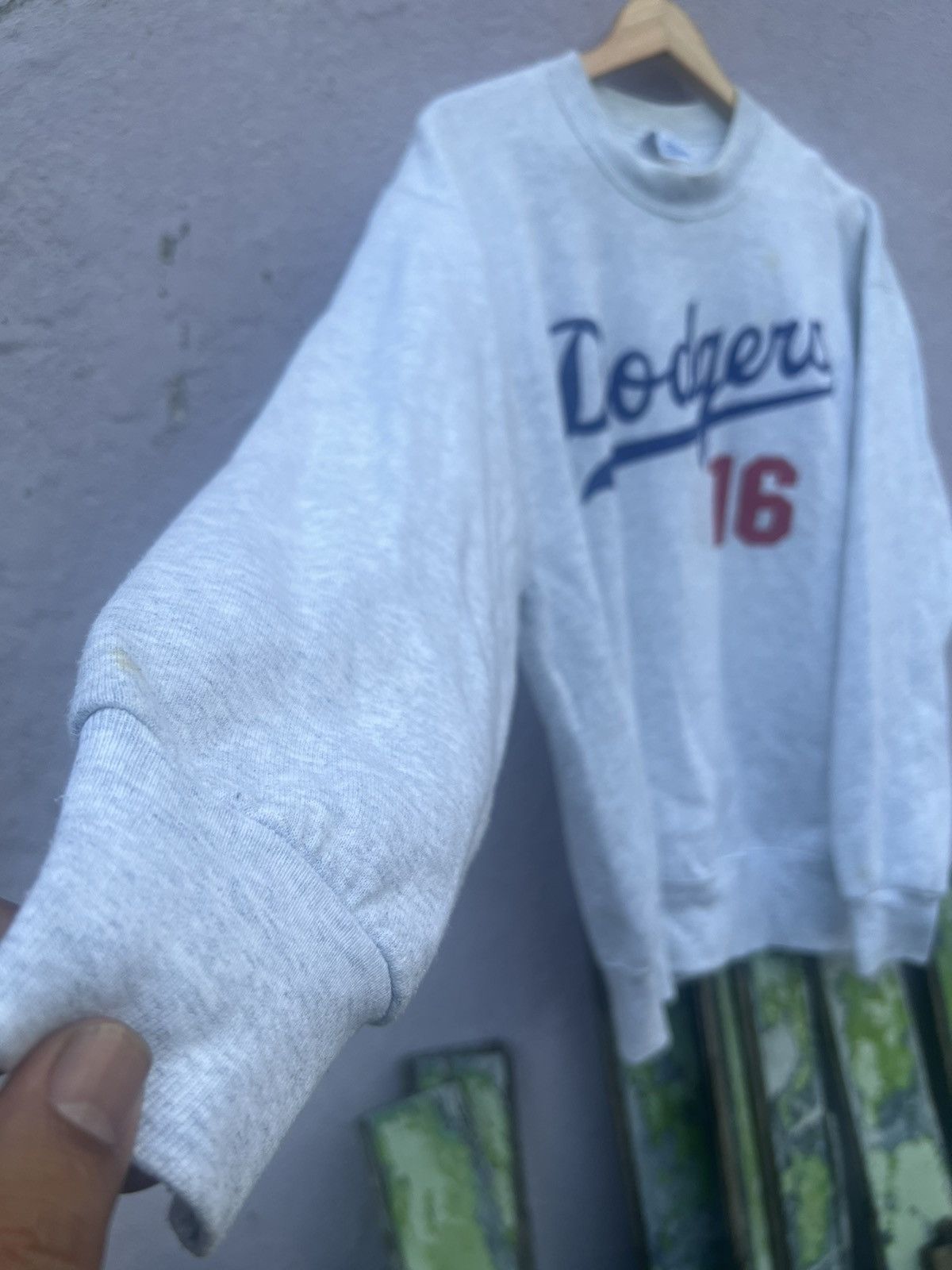 MLB × Vintage Vintage 90’s NOMO MLB Sweatshirt 1995 Size US L / EU 52-54 / 3 - 6 Thumbnail
