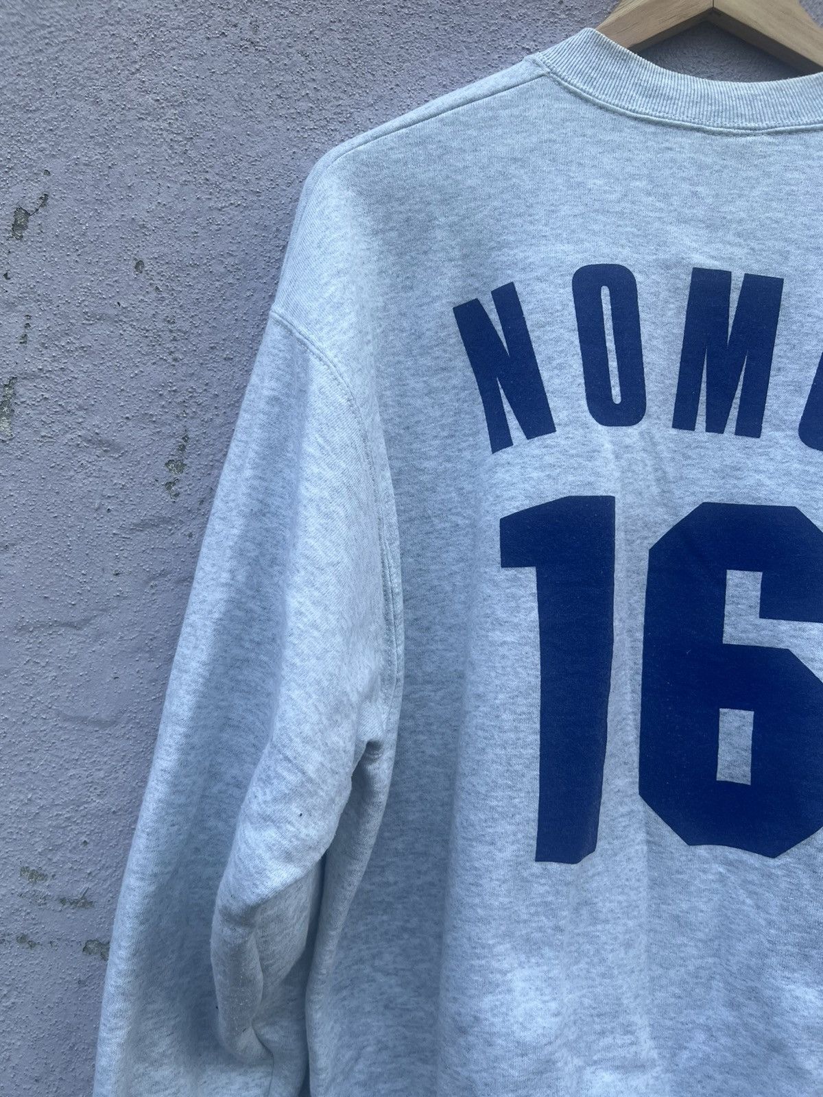 MLB × Vintage Vintage 90’s NOMO MLB Sweatshirt 1995 Size US L / EU 52-54 / 3 - 12 Thumbnail