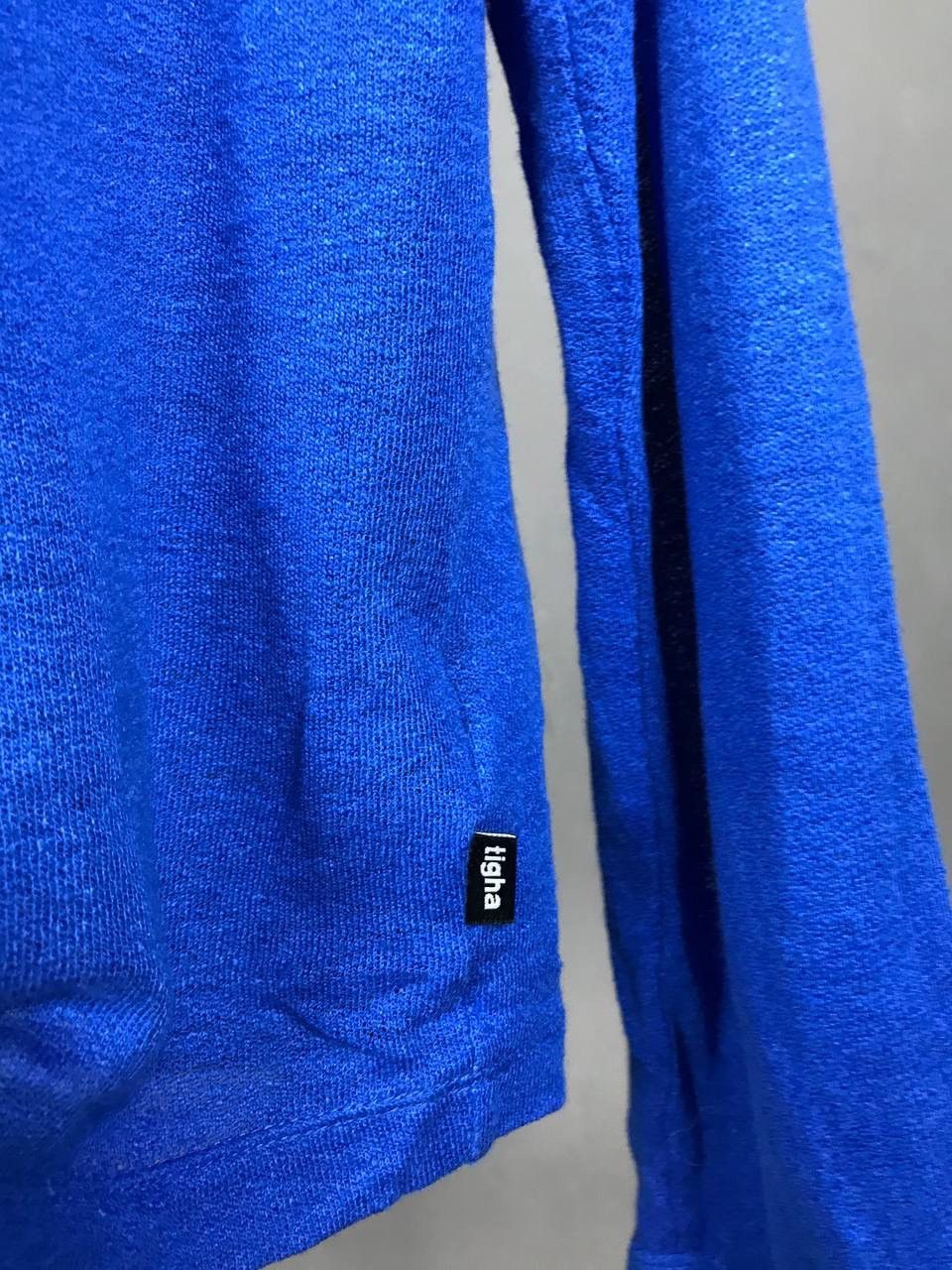 tigha Tigha luxury streetwear distressed blue sweatshirt Size US XL / EU 56 / 4 - 4 Thumbnail