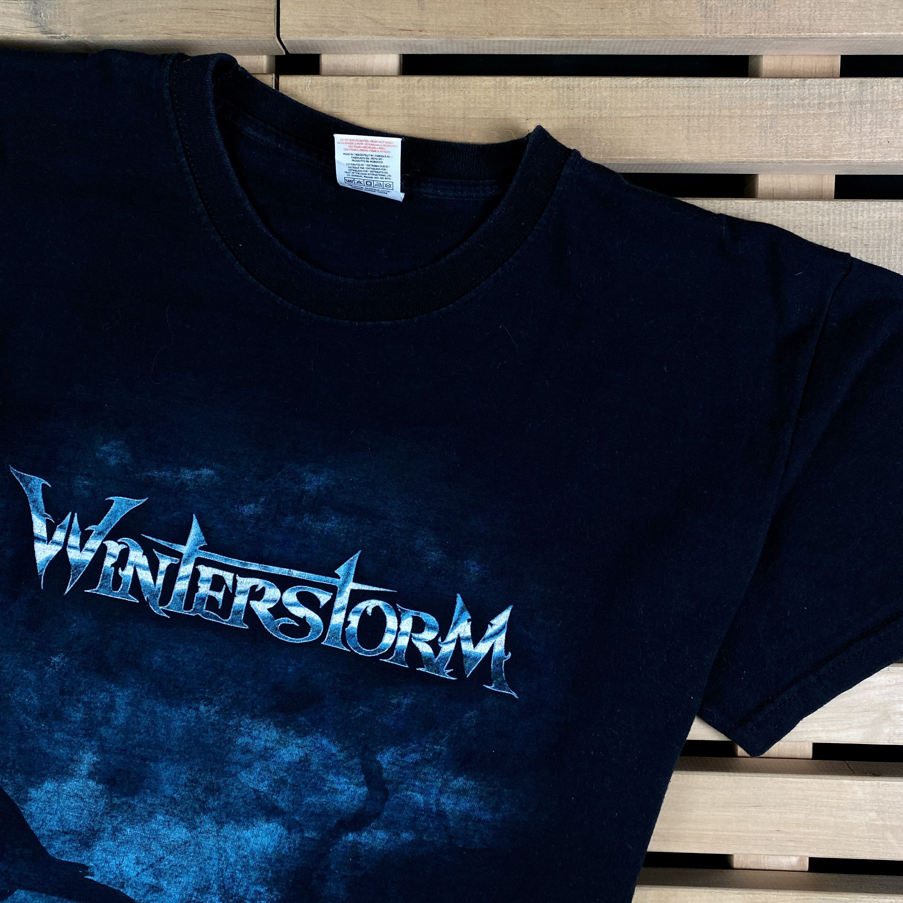 Band Tees × Vintage Men’s Rock T-Shirt Winterstorm Vintage Size L Size US L / EU 52-54 / 3 - 2 Thumbnail
