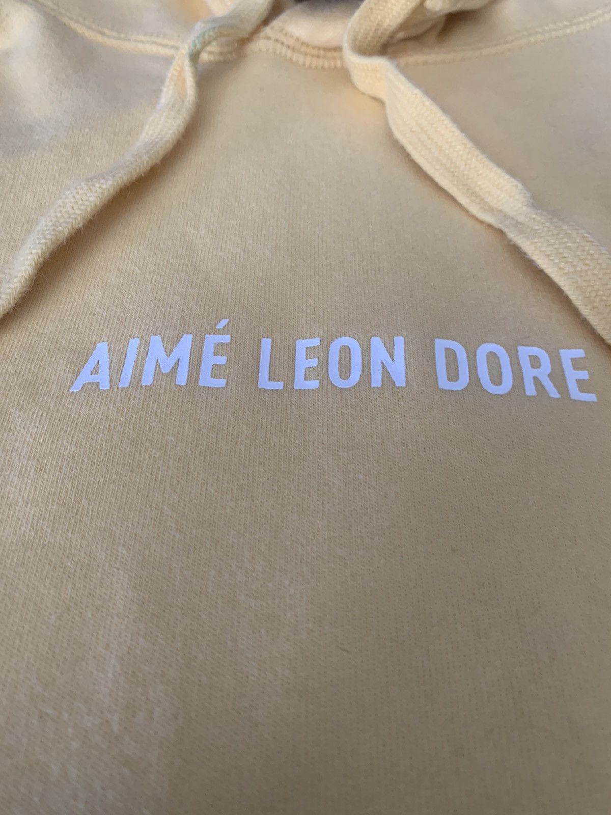 Aime Leon Dore Yellow 2018 Aime Leon Dore Hoodie Size US XL / EU 56 / 4 - 3 Thumbnail