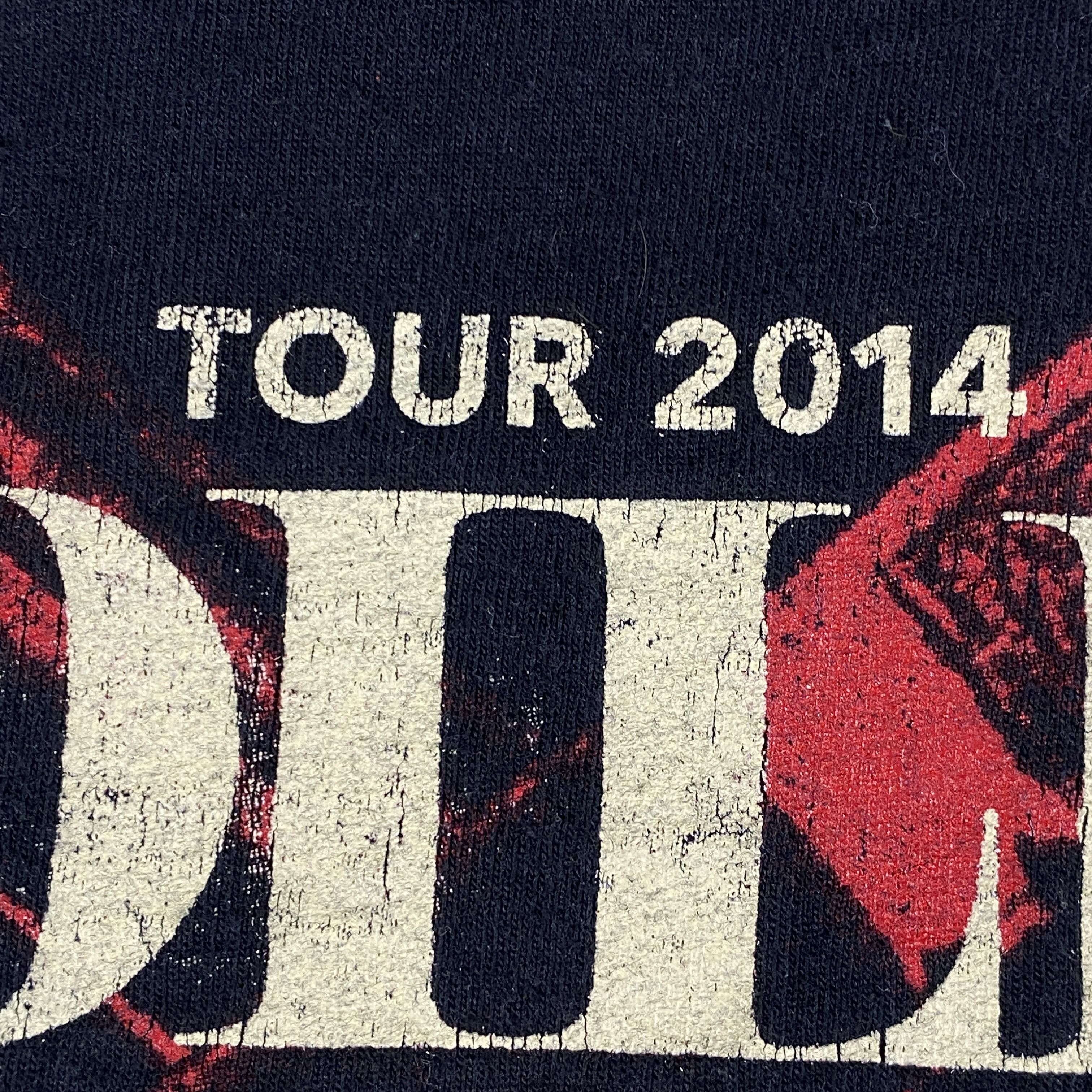 Band Tees × Vintage Men’s Rock T-Shirt Noir Vintage 2014 Size L-XL Size US L / EU 52-54 / 3 - 5 Thumbnail