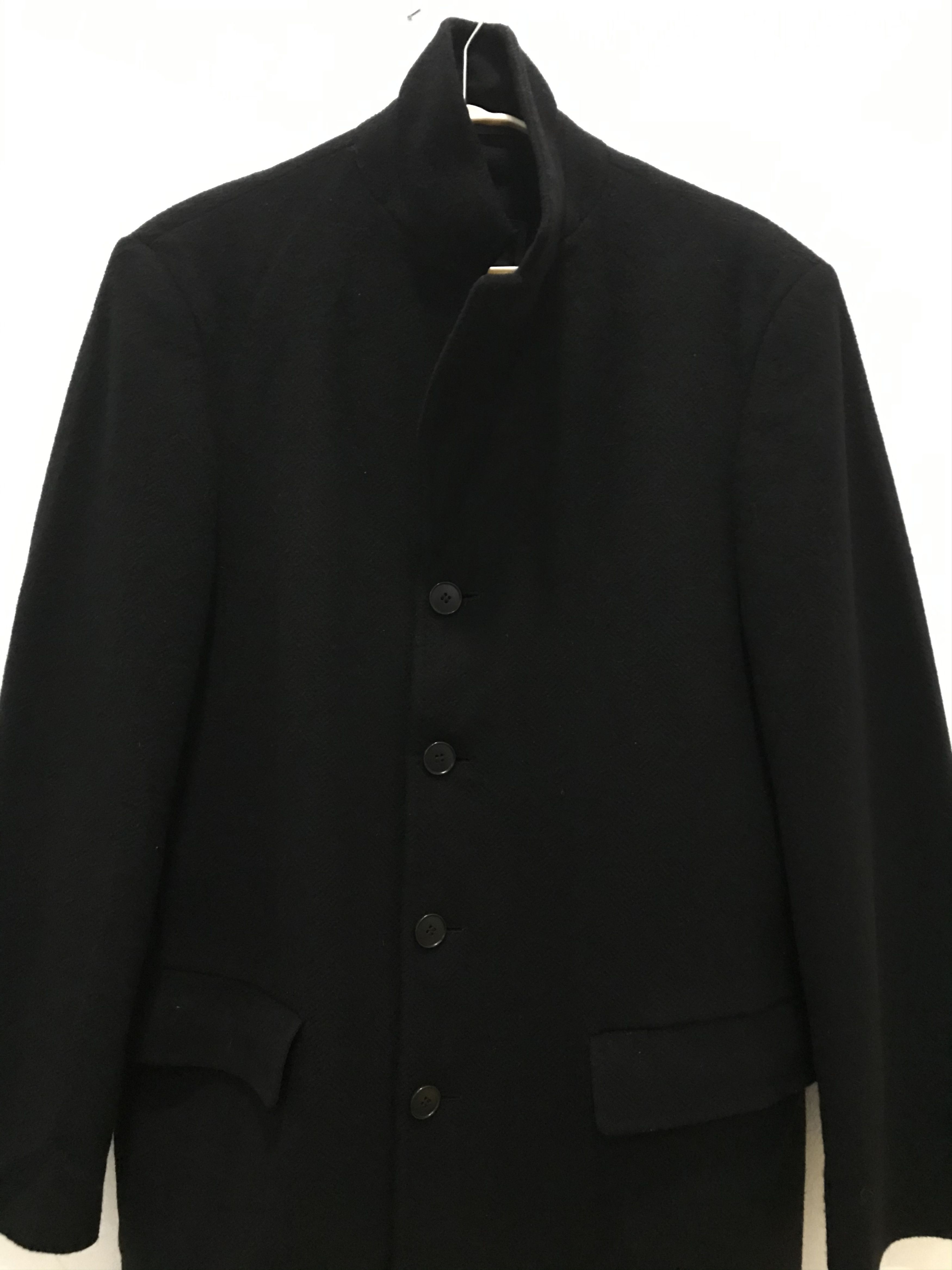 Herno 🔥Rare🔥 Fariani Western Germany Overcoat Size 38L - 3 Thumbnail