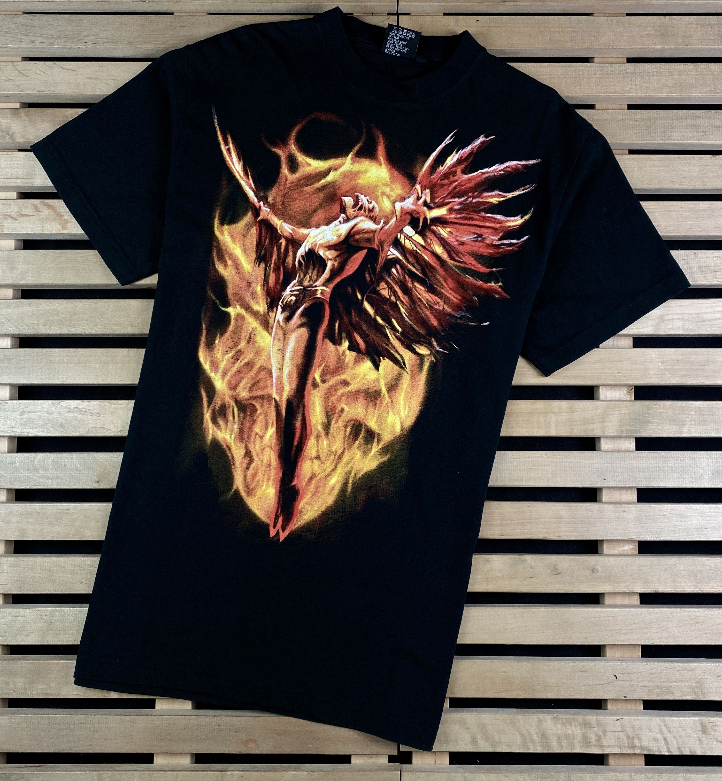 Band Tees × Vintage Mens Vintage Skulls Rock T Shirt Size L Size US L / EU 52-54 / 3 - 1 Thumbnail