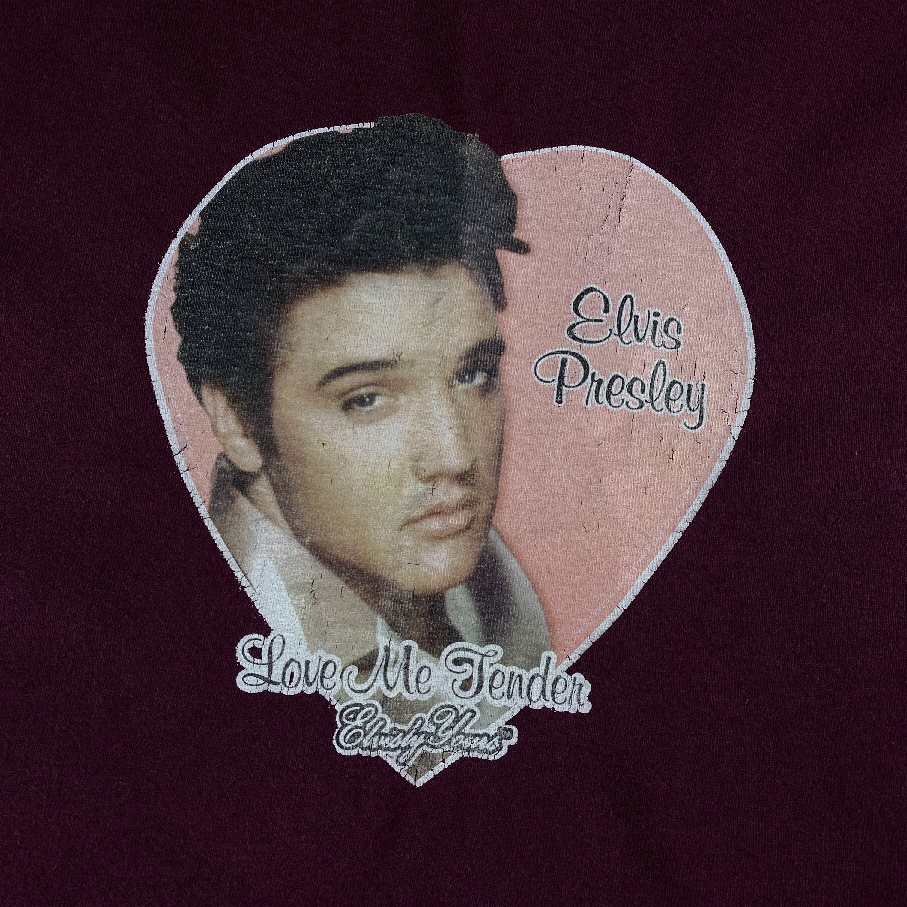 Band Tees × Vintage Mens Vintage T Shirt Elvis Presley Size L Size US L / EU 52-54 / 3 - 4 Thumbnail