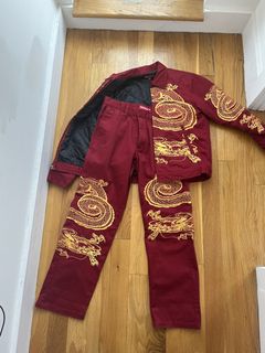 Supreme Dragon Pants | Grailed