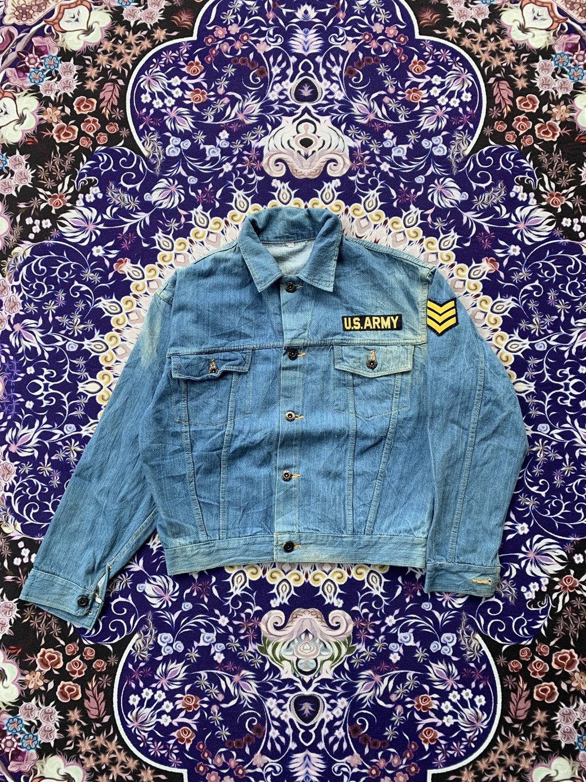 Japanese Brand Vintage Selvedge Denim Jacket Size US M / EU 48-50 / 2 - 1 Thumbnail