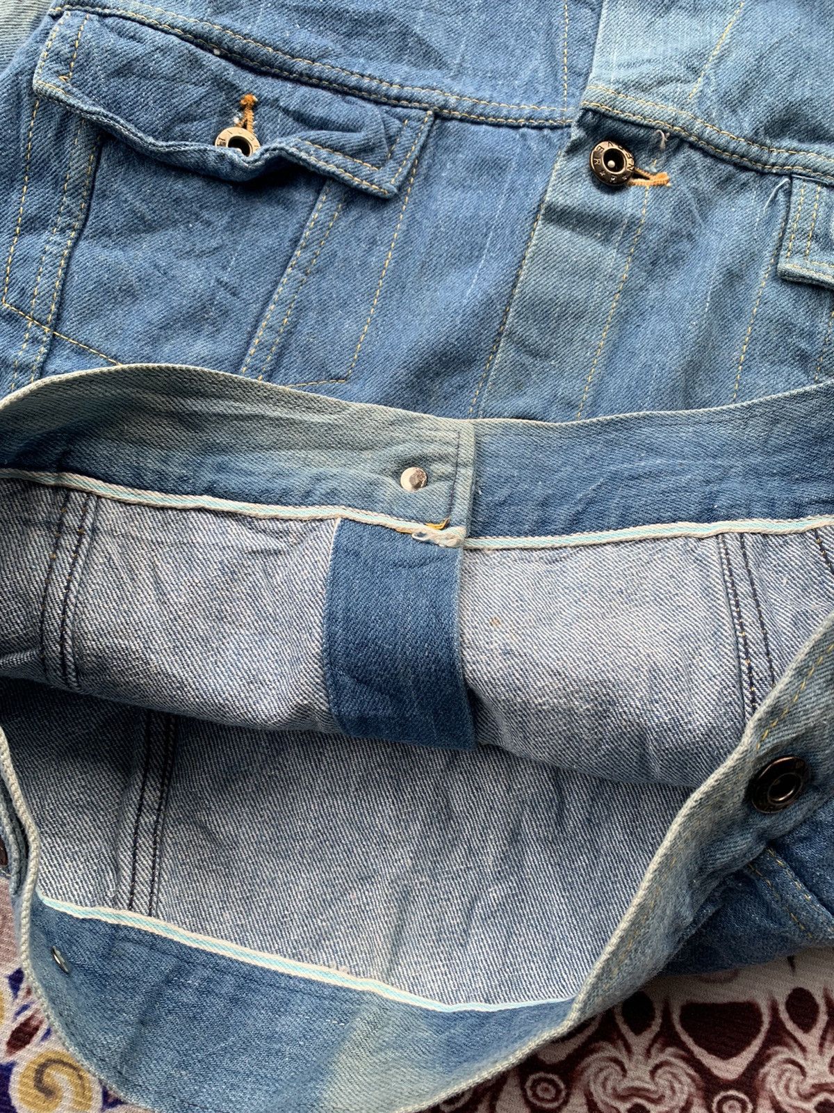 Japanese Brand Vintage Selvedge Denim Jacket Size US M / EU 48-50 / 2 - 5 Thumbnail