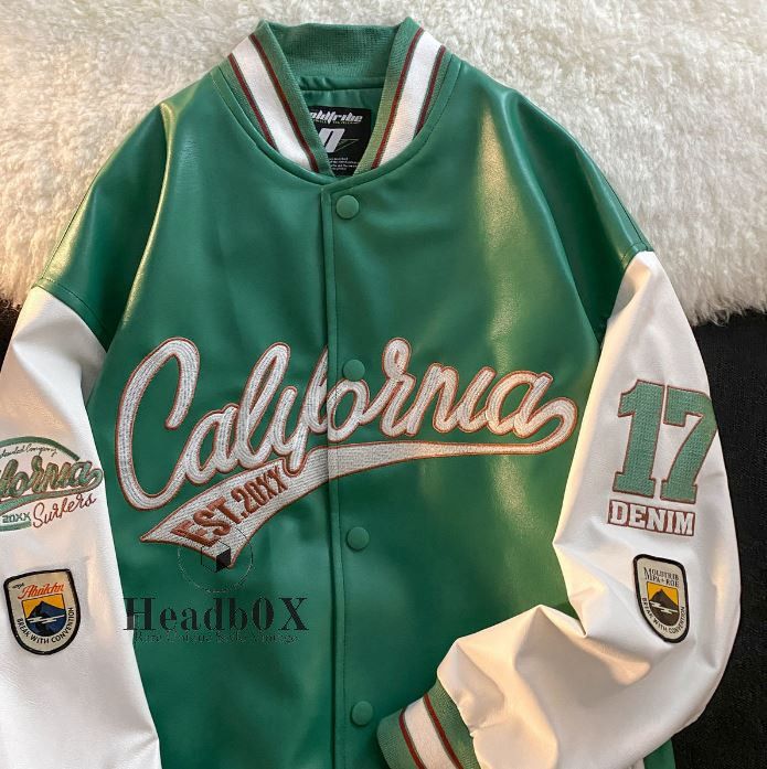 New Fashion California Bomber Varsity Jacket