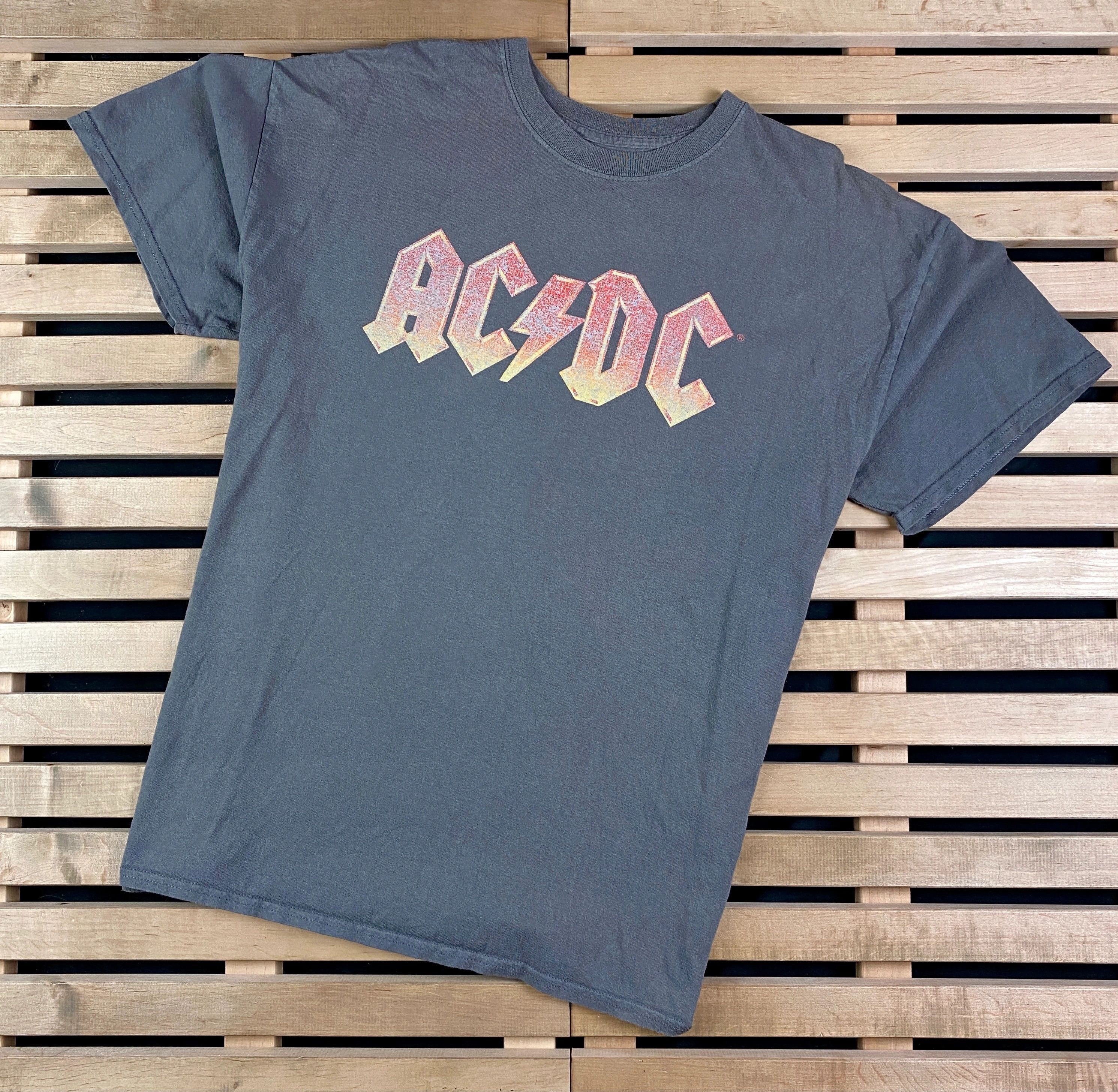 Band Tees Mens Vintage T Shirt AC/DC Size XL Size US XL / EU 56 / 4 - 1 Thumbnail