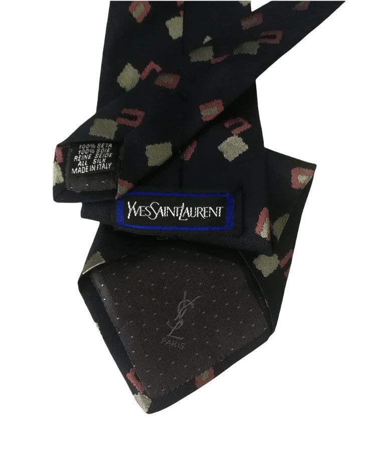 Yves Saint Laurent yves saint laurent silk necktie Size ONE SIZE - 4 Thumbnail