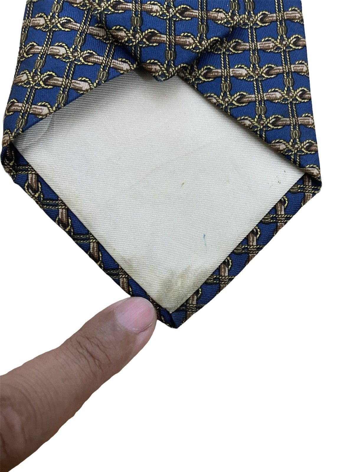 Hermes Hermes silk necktie Size ONE SIZE - 7 Thumbnail