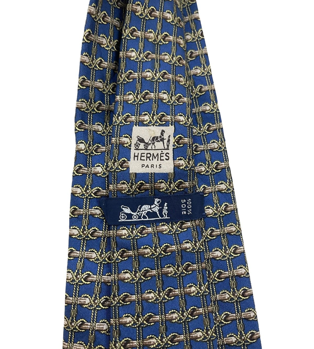 Hermes Hermes silk necktie Size ONE SIZE - 6 Thumbnail