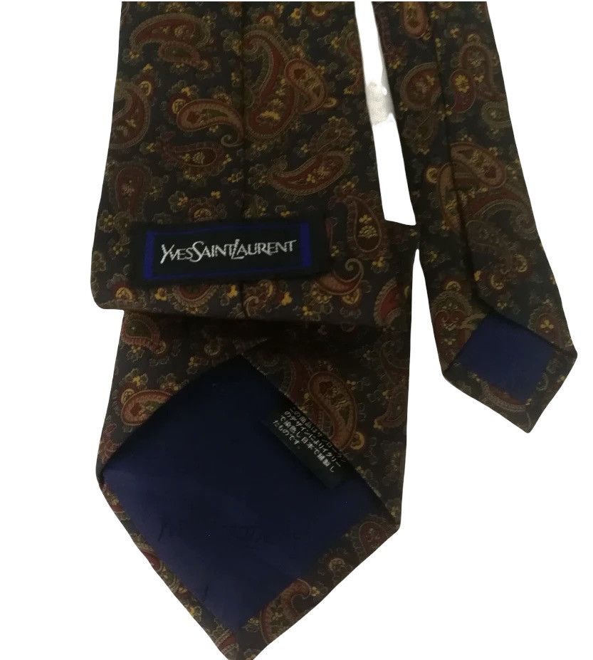 Yves Saint Laurent yves saint laurent necktie ysl Size ONE SIZE - 4 Thumbnail