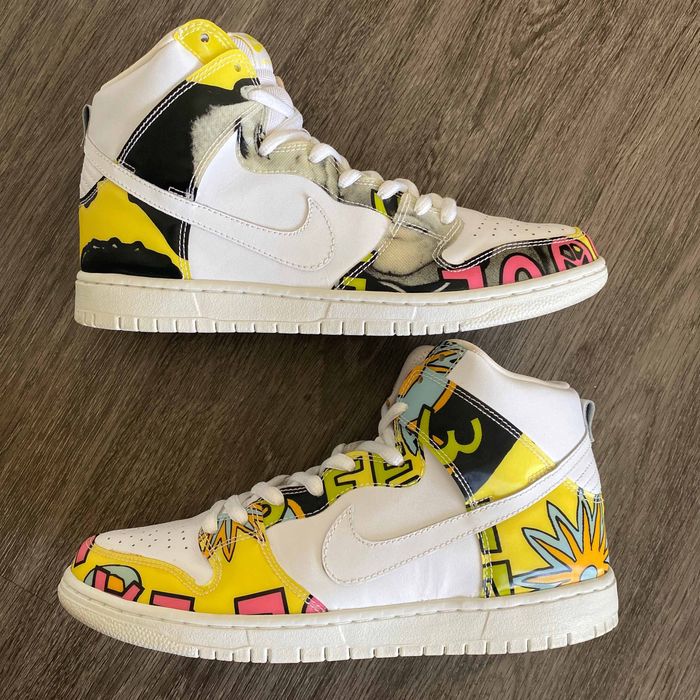 Nike Dunk High PRM DLS SB QS De La Soul | Grailed